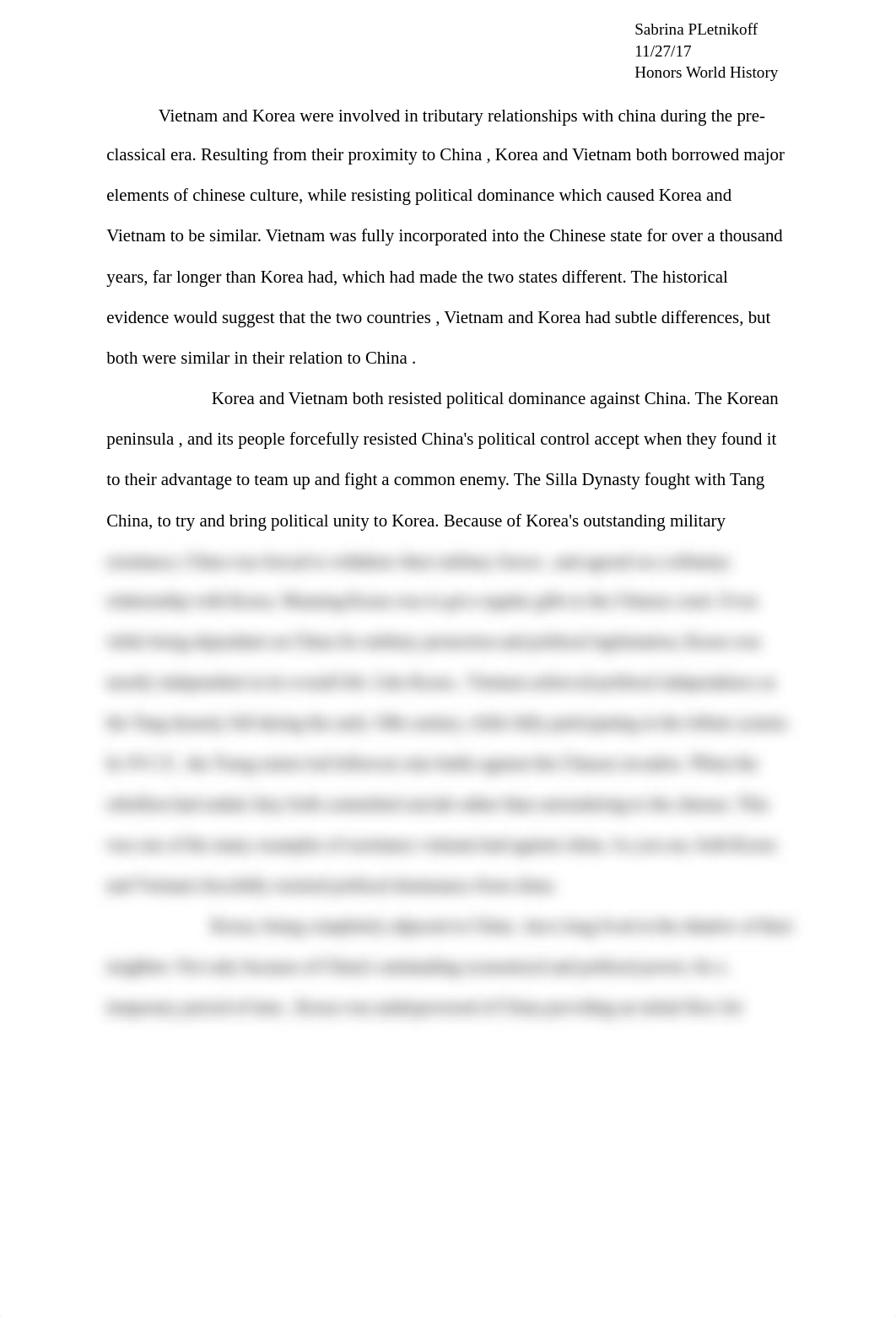 Essay; Comparing Vietnam and Korea to China_dlr6ge5pq2u_page1