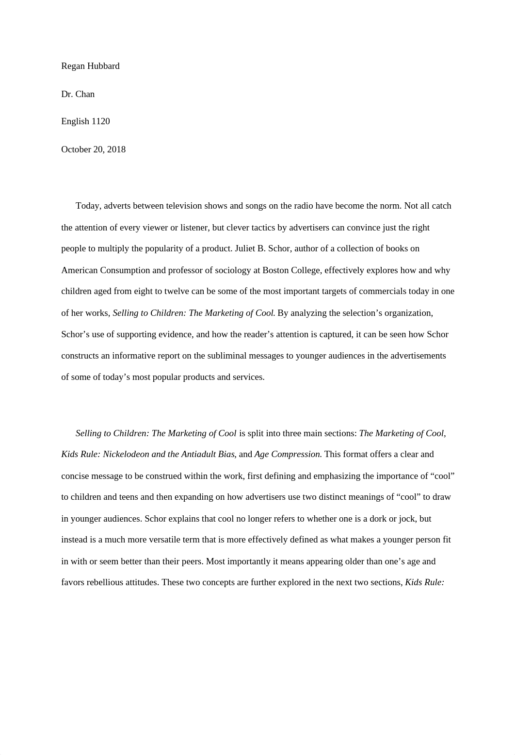 Regan Hubbard English 1120 Essay 2 (1).docx_dlrbvxxc1l5_page1