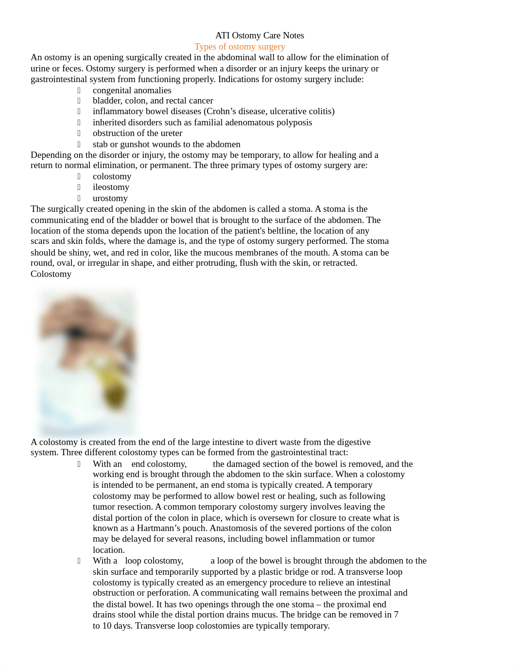 ATI Ostomy Care Notes.docx_dlrcl7wq7rk_page1