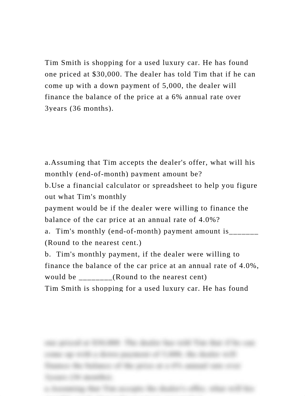 Tim Smith is shopping for a used luxury car. He has found one pric.docx_dlrd9nj2kkt_page2