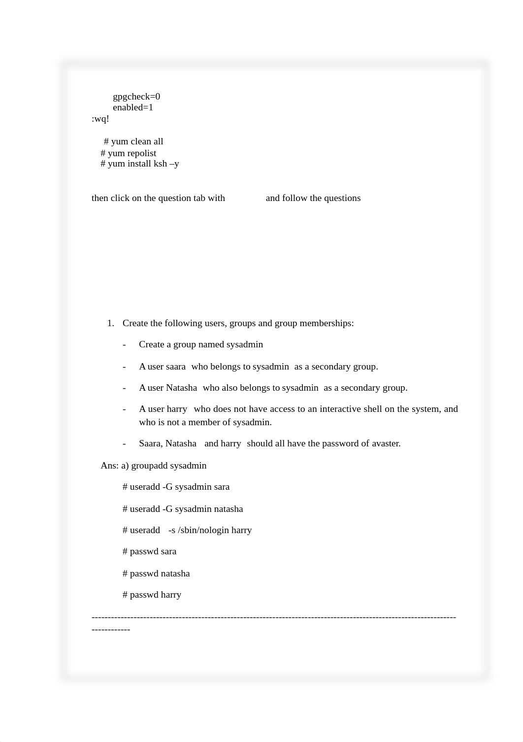 pdfcoffee.com_rhcsa-exam-paper-with-answers-pdf-free.pdf_dlrlvzdd1g1_page2