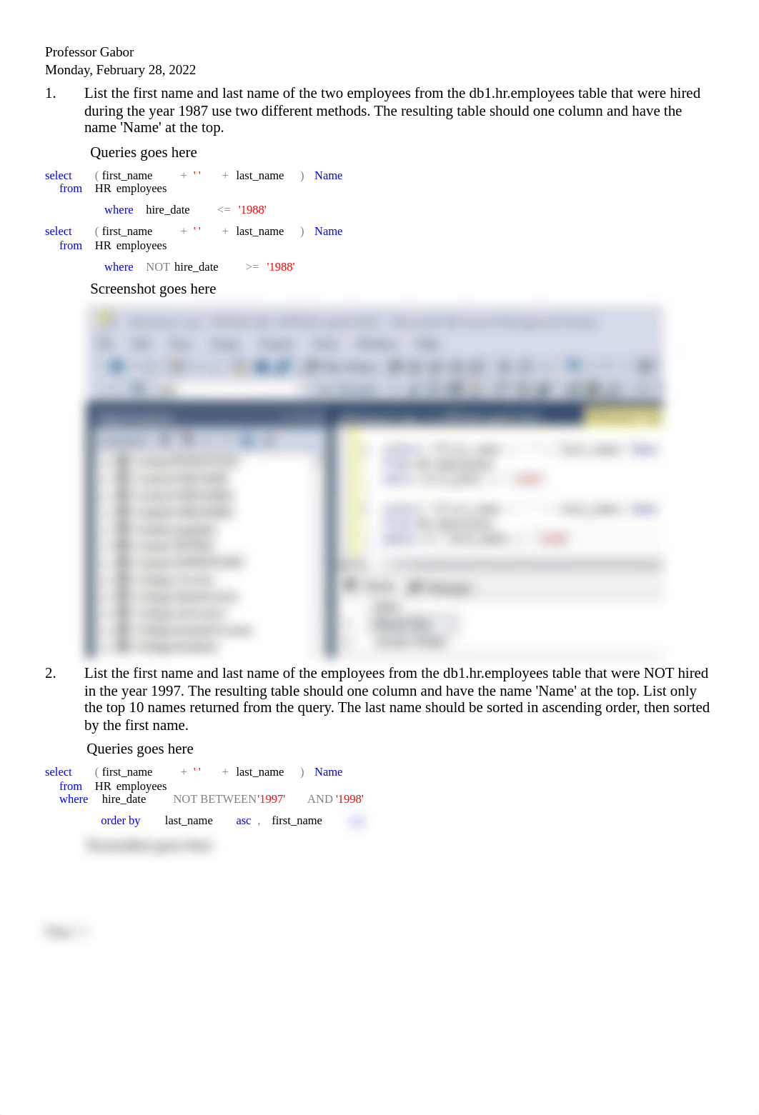 SQL Assignment Murach Chapter 3 How To Retrieve Data From a Single Table (1).docx_dlrv8dsphea_page1