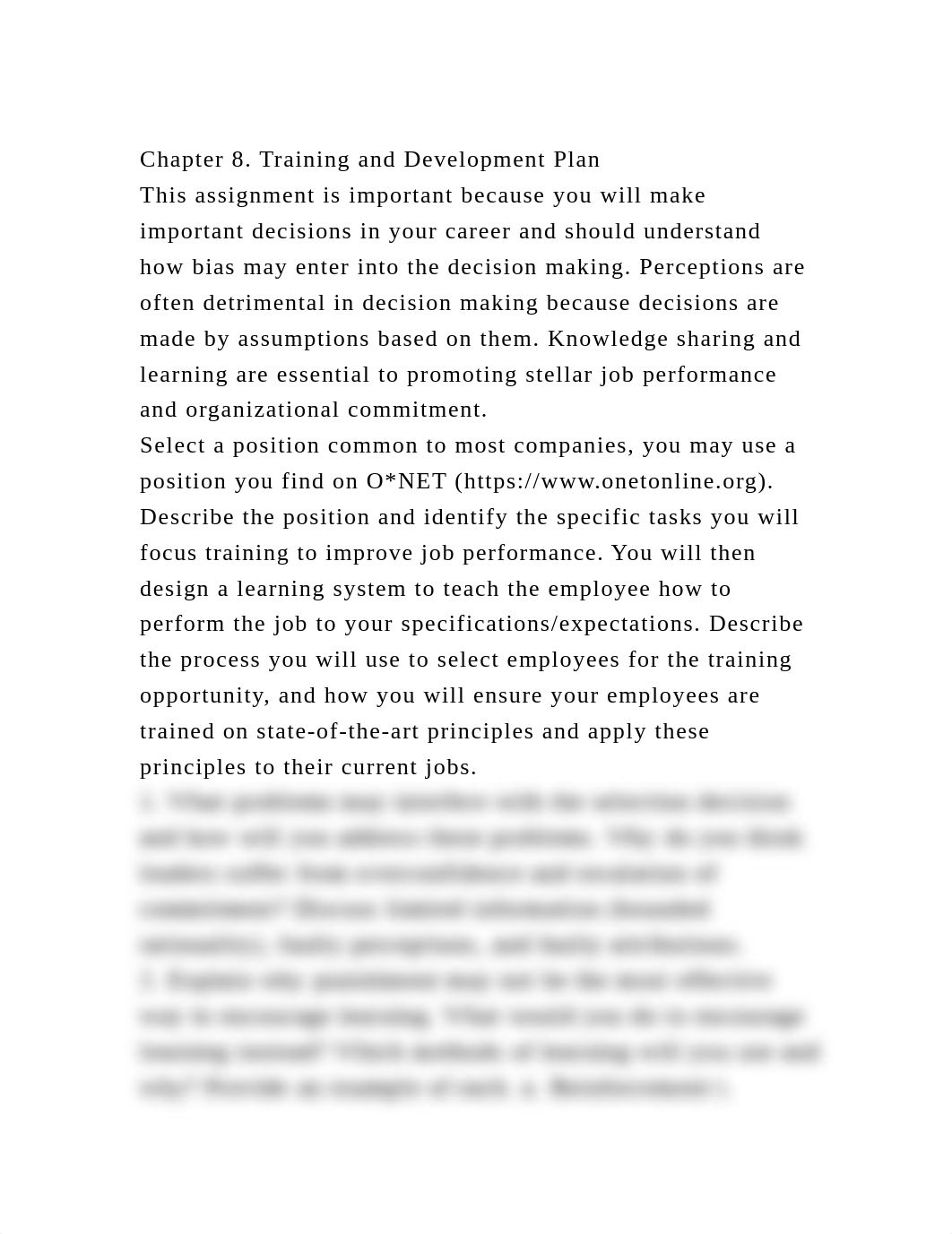 Chapter 8. Training and Development PlanThis assignment is importa.docx_dlrvt64uddh_page2