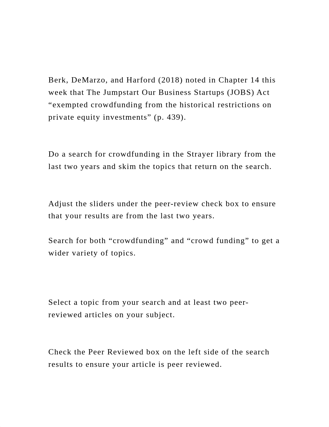 Berk, DeMarzo, and Harford (2018) noted in Chapter 14 this week .docx_dlryqye07wb_page2