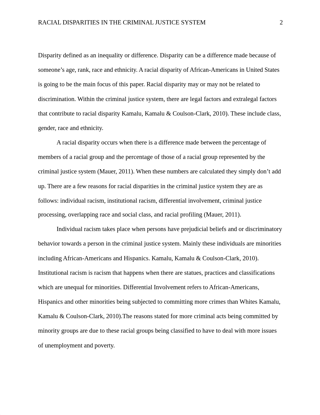 FMH 585 Week 6 Racial Disparities in Criminal Justice.docx_dlsjs73adhm_page2