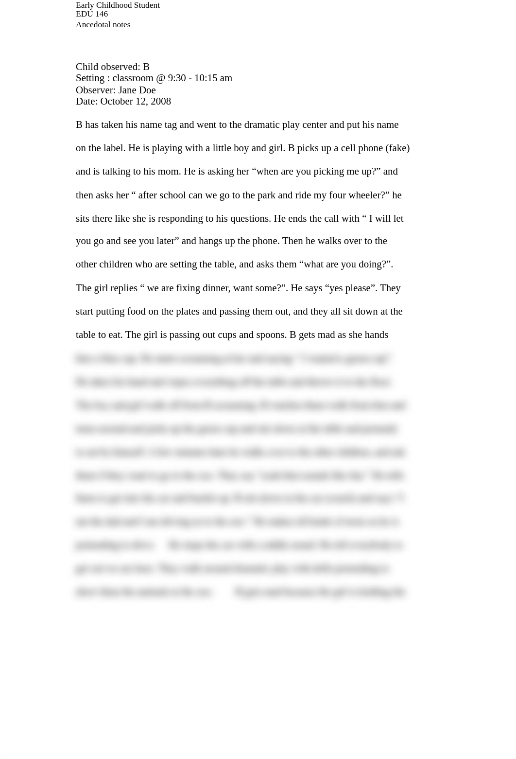 EDU 146 Case study Anecdotal notes Jane Doe.rtf_dlsrnt54b47_page1