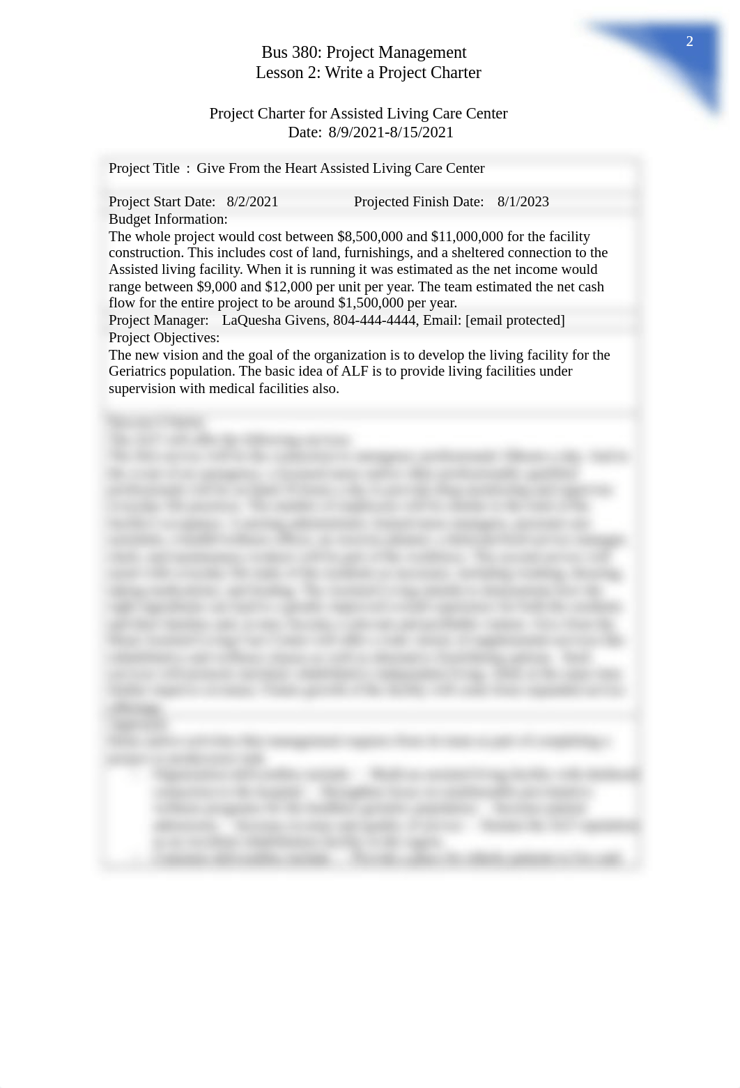 BUS 380- Lesson 2 Write a Project Charter for your project Assignment.doc_dlssy08pe14_page1