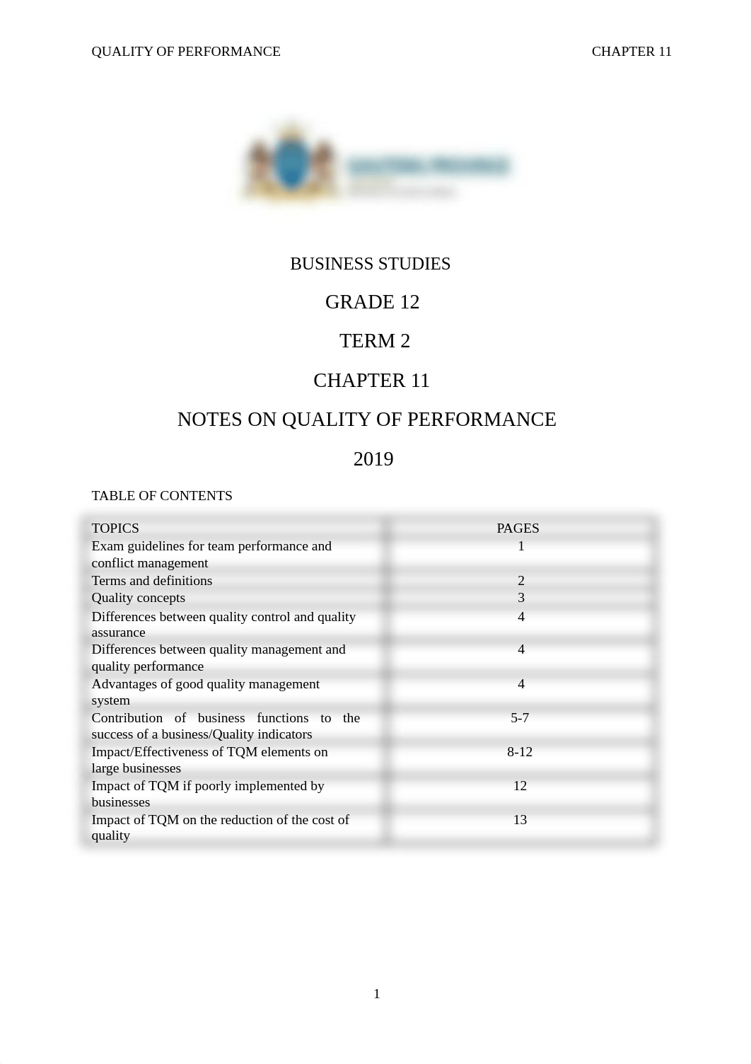 CHAPTER 11 GRADE 12 NOTES ON QUALITY OF PERFORMANCE.pdf_dlstrpfua6i_page1