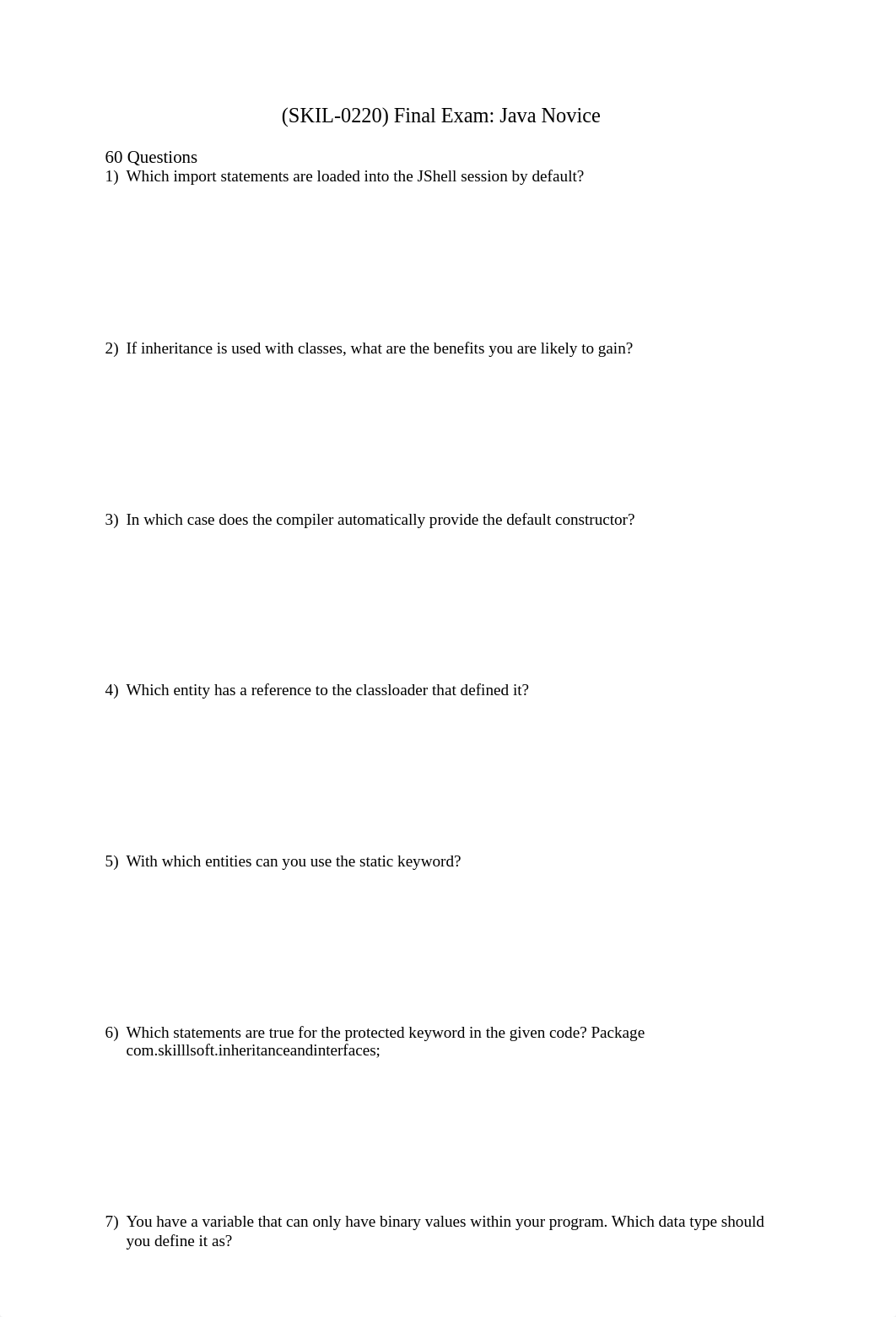 Skillsoft Java Novice Final Exam.pdf_dlt12dg73vl_page1