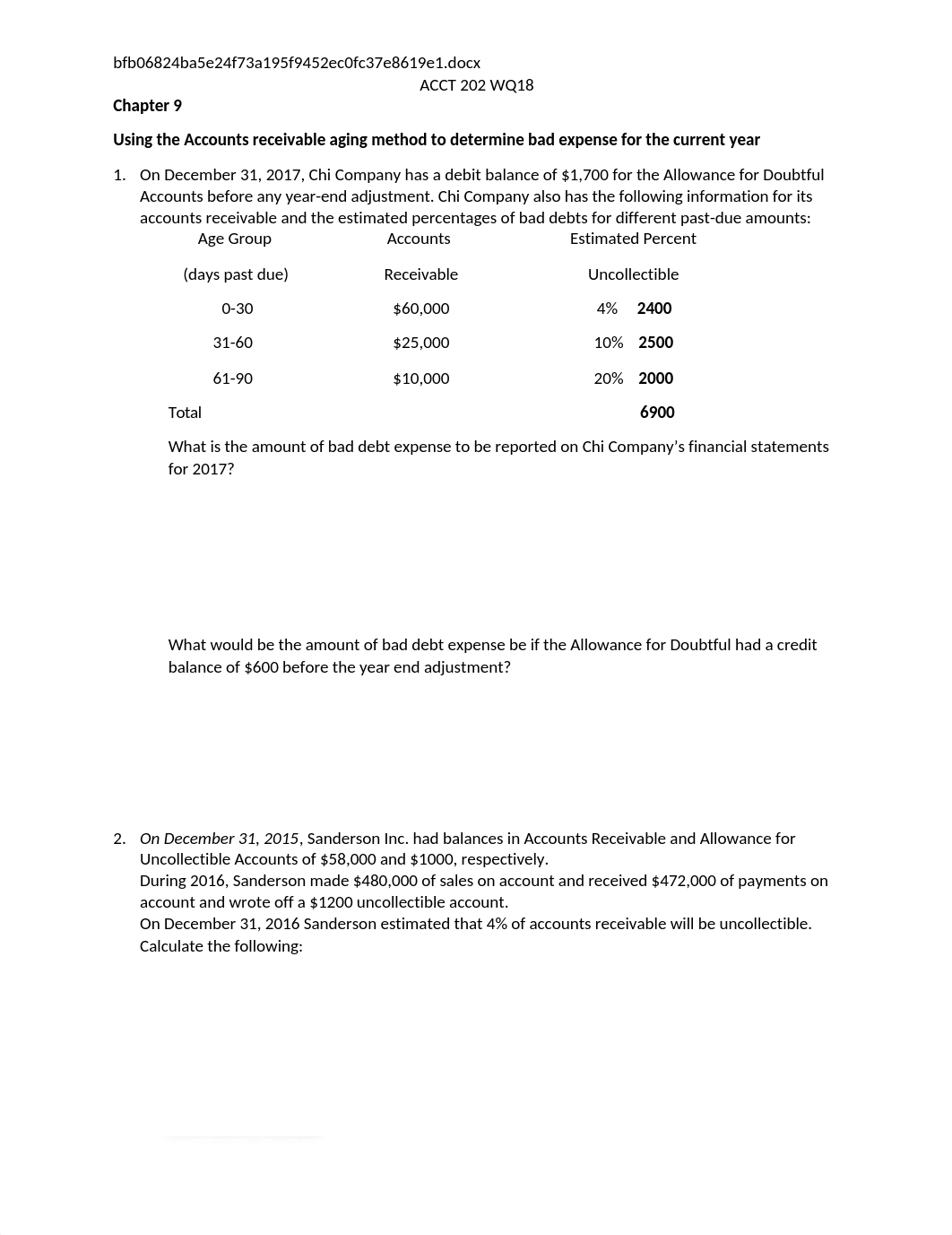 Ch 9,10,11,13 answers to test review problems.docx_dlt17pevri0_page1