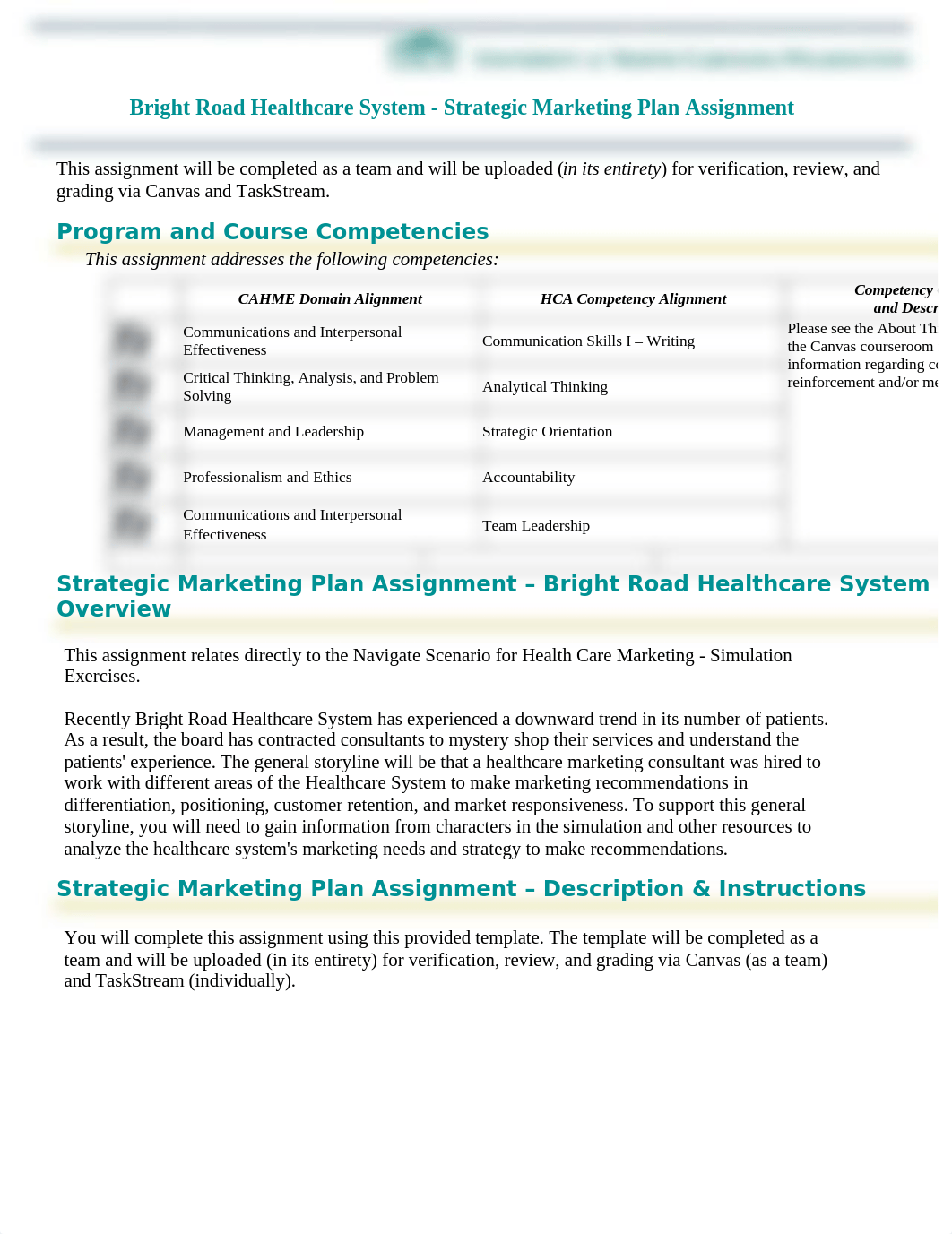 Taylor_Module 2_Bright Road Health Care_Marketing_Plan.docx_dlt77ra5gp2_page1