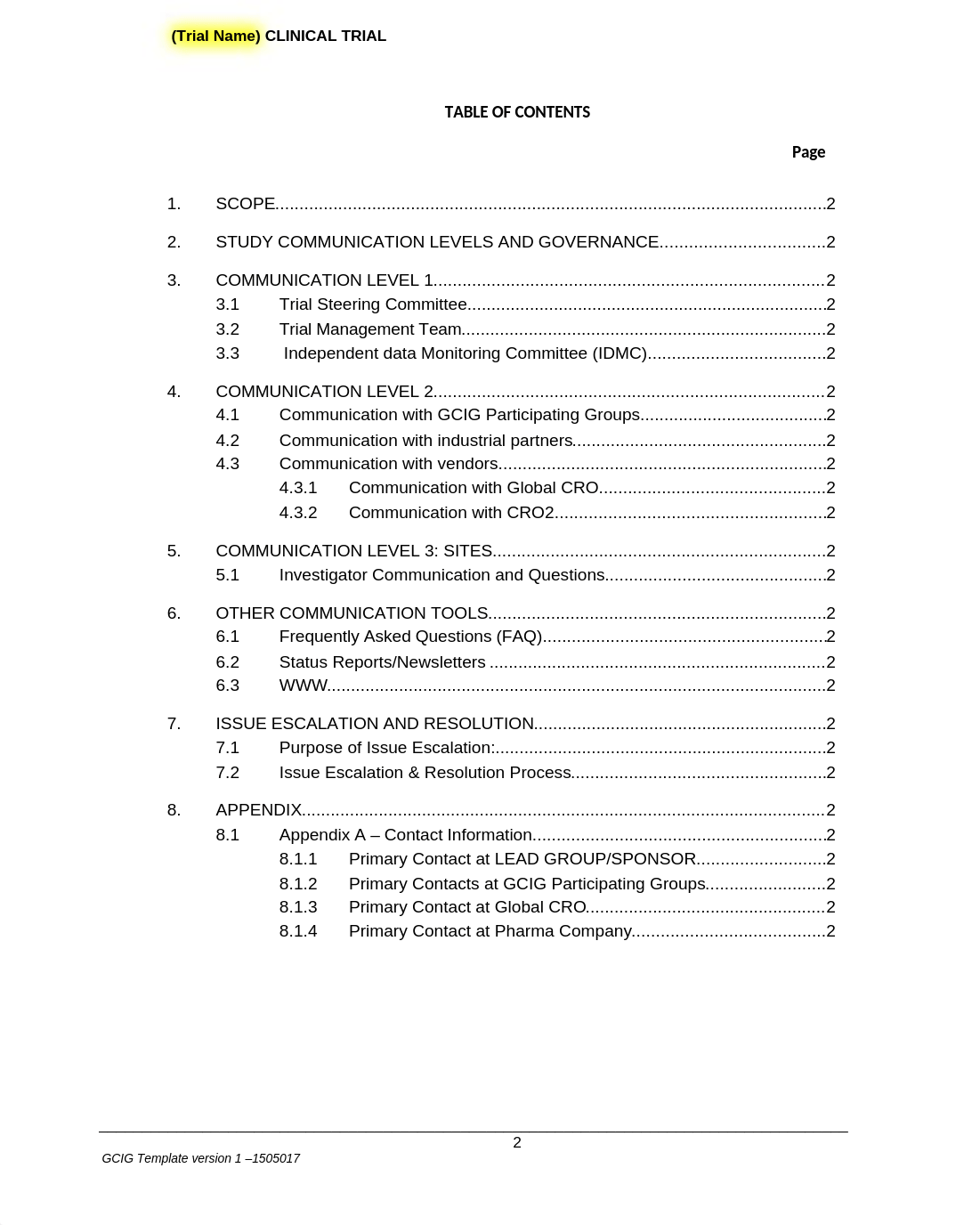 GCIG -Communication plan-template-version 1 -15052017.docx_dltdztatt8y_page2