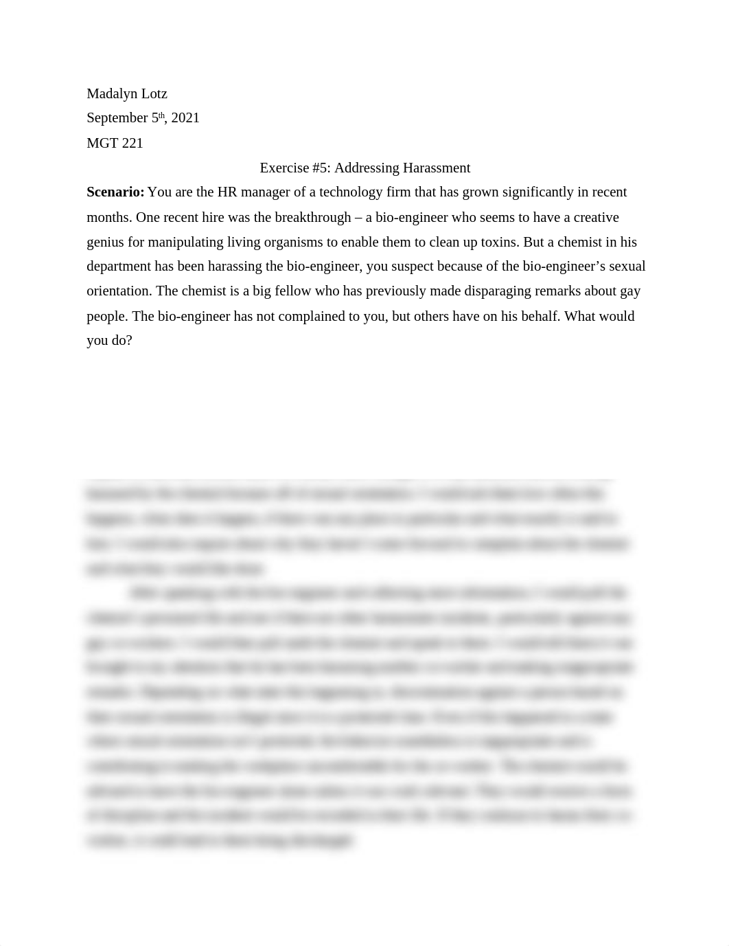 Exercise #5- Addressing Harassment.docx_dltj1e5835h_page1