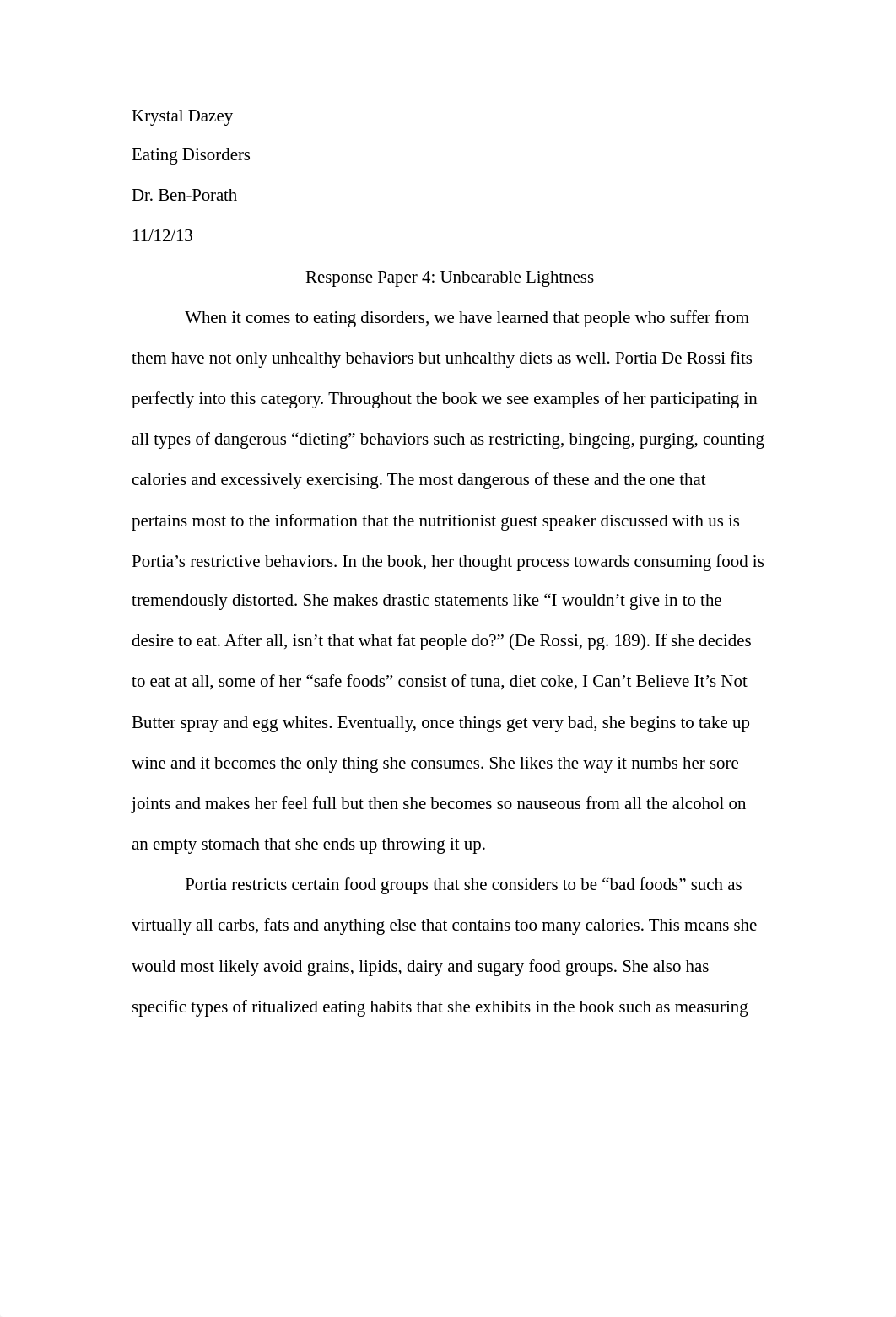 ED response paper 4  Portia De Rossi Unbearable Lightness_dltjz4r6zdx_page1