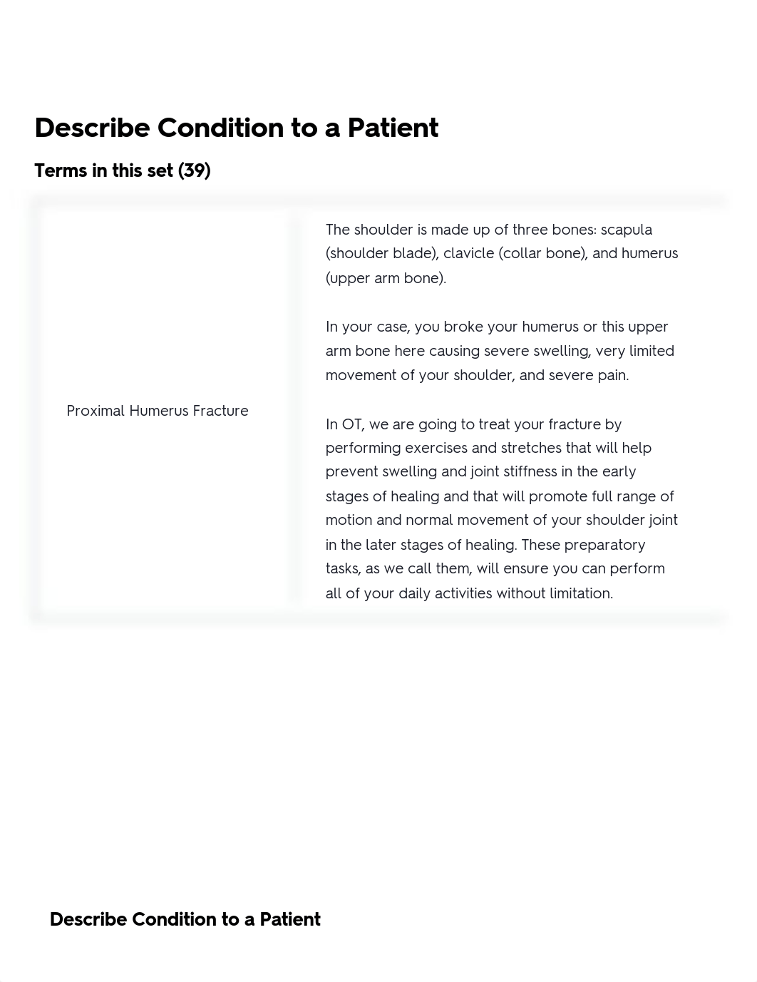 Describe Condition to a Patient Flashcards | Quizlet.pdf_dltx5kdcaay_page1