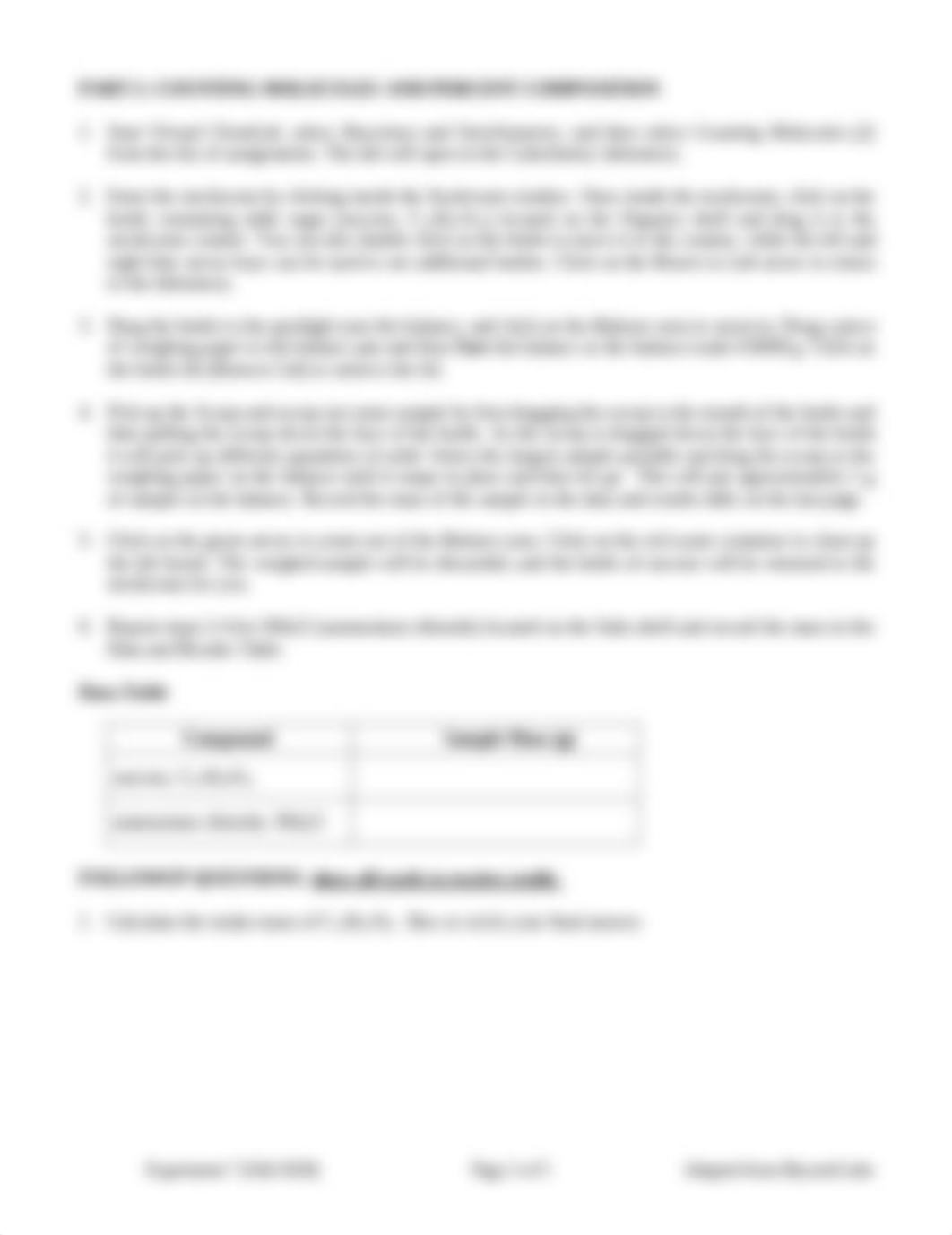 Chem V01AL - Experiment 7 - The Mole and Percent Composition Simulation - F20.pdf_dlu3hlhaws4_page2