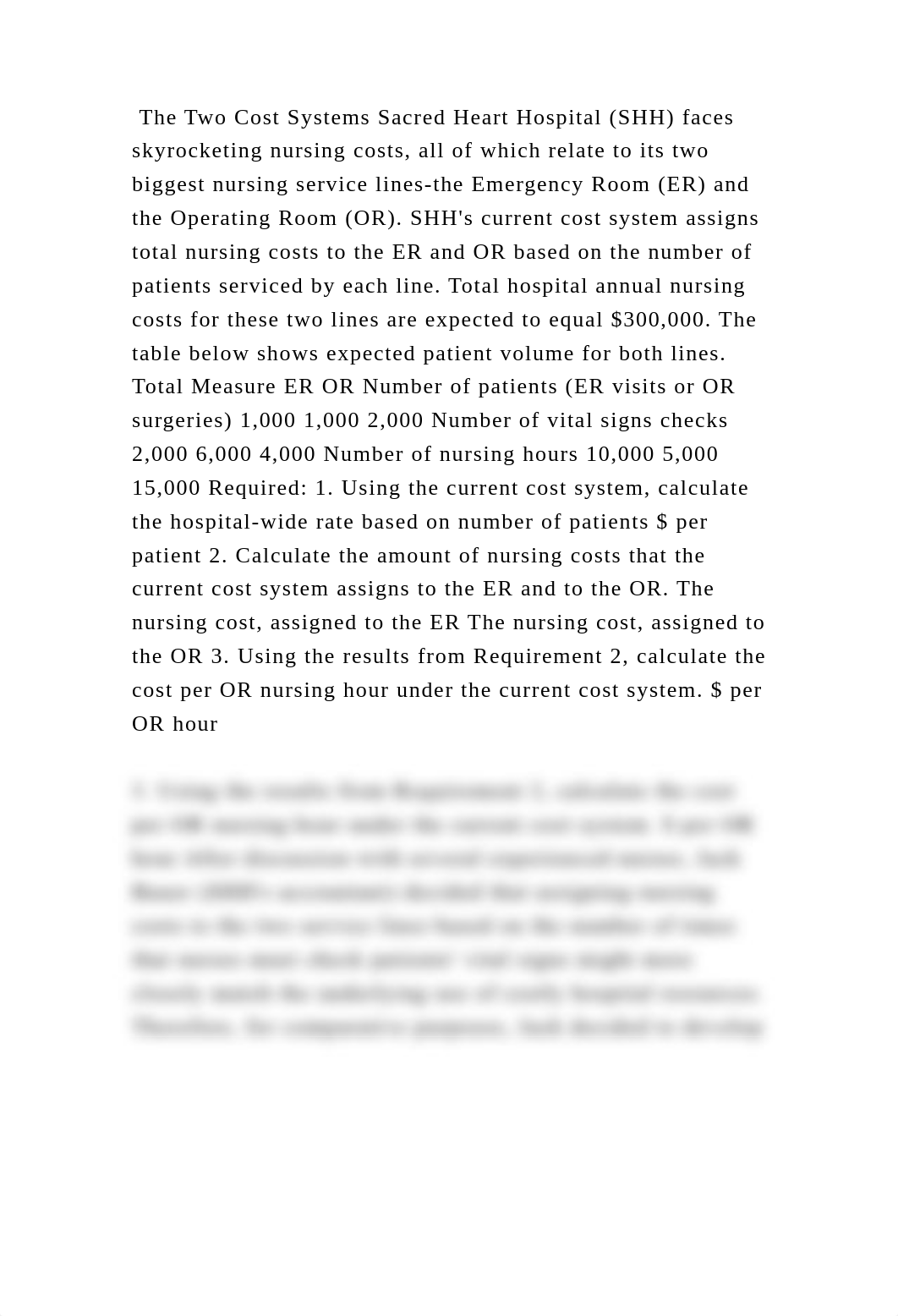 The Two Cost Systems Sacred Heart Hospital (SHH) faces skyrocketing n.docx_dluc7961uco_page2