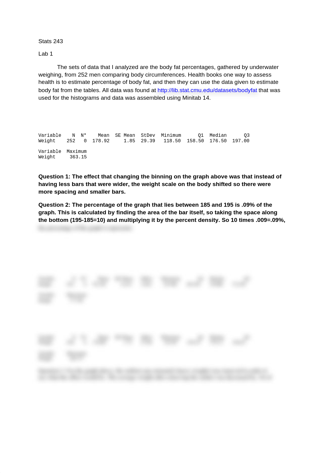 Creating a Histogram First Lab_dlue1t471op_page1