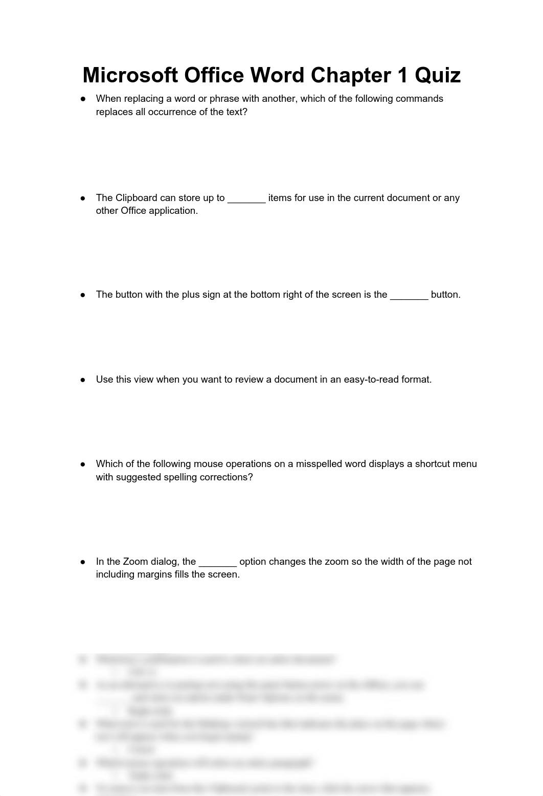 Microsoft Office Word Chapter 1 Quiz.pdf_dluecsla8k0_page1