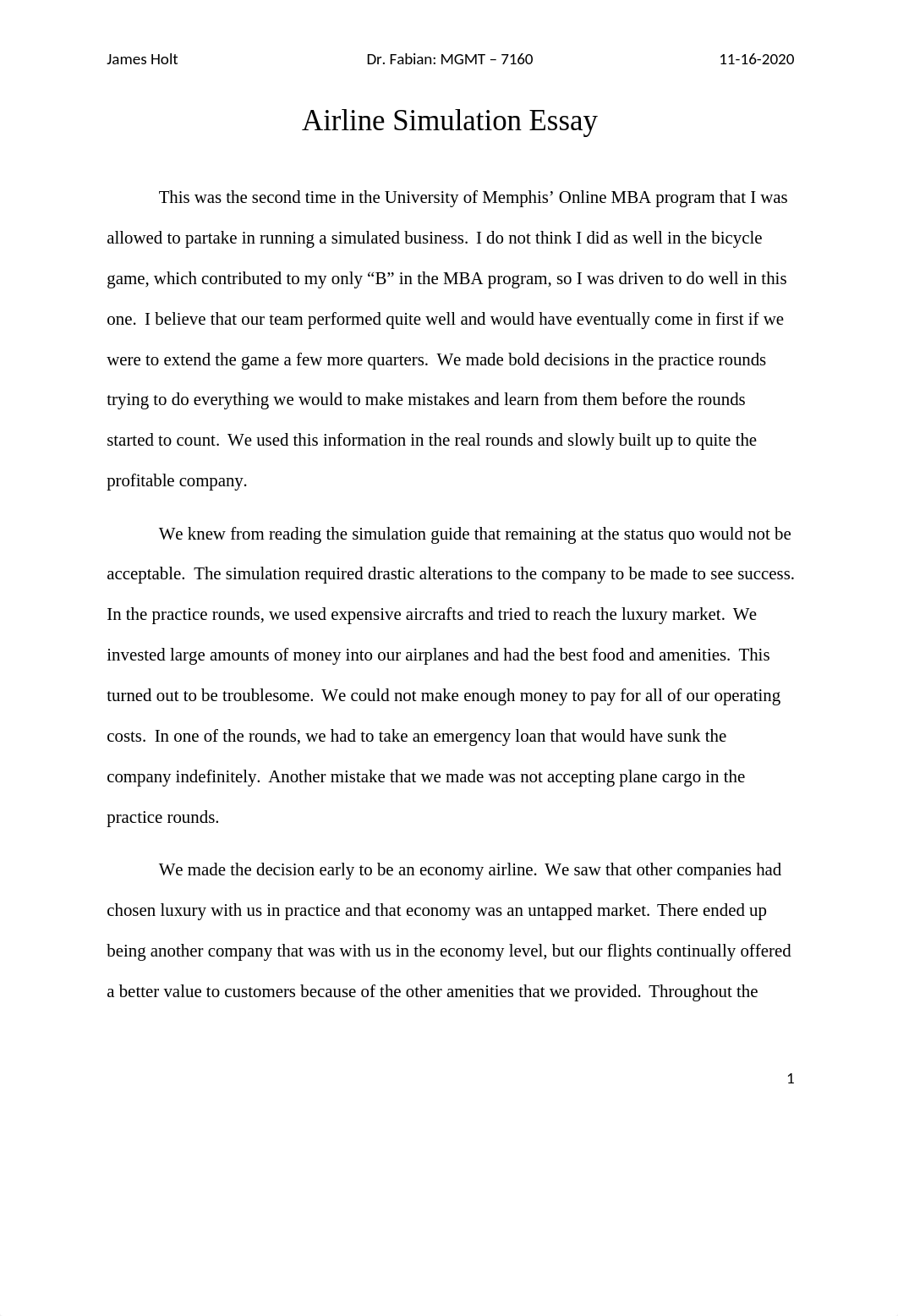 Airline Simulation Essay - James Holt.docx_dluei73ukhj_page1