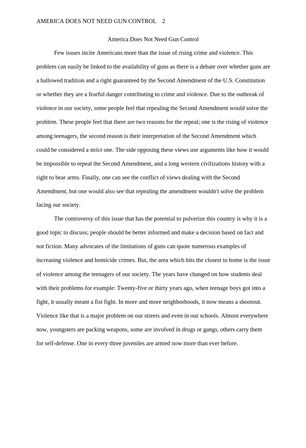 America Does Not Need Gun Control essay.docx_dlv87sch02k_page2