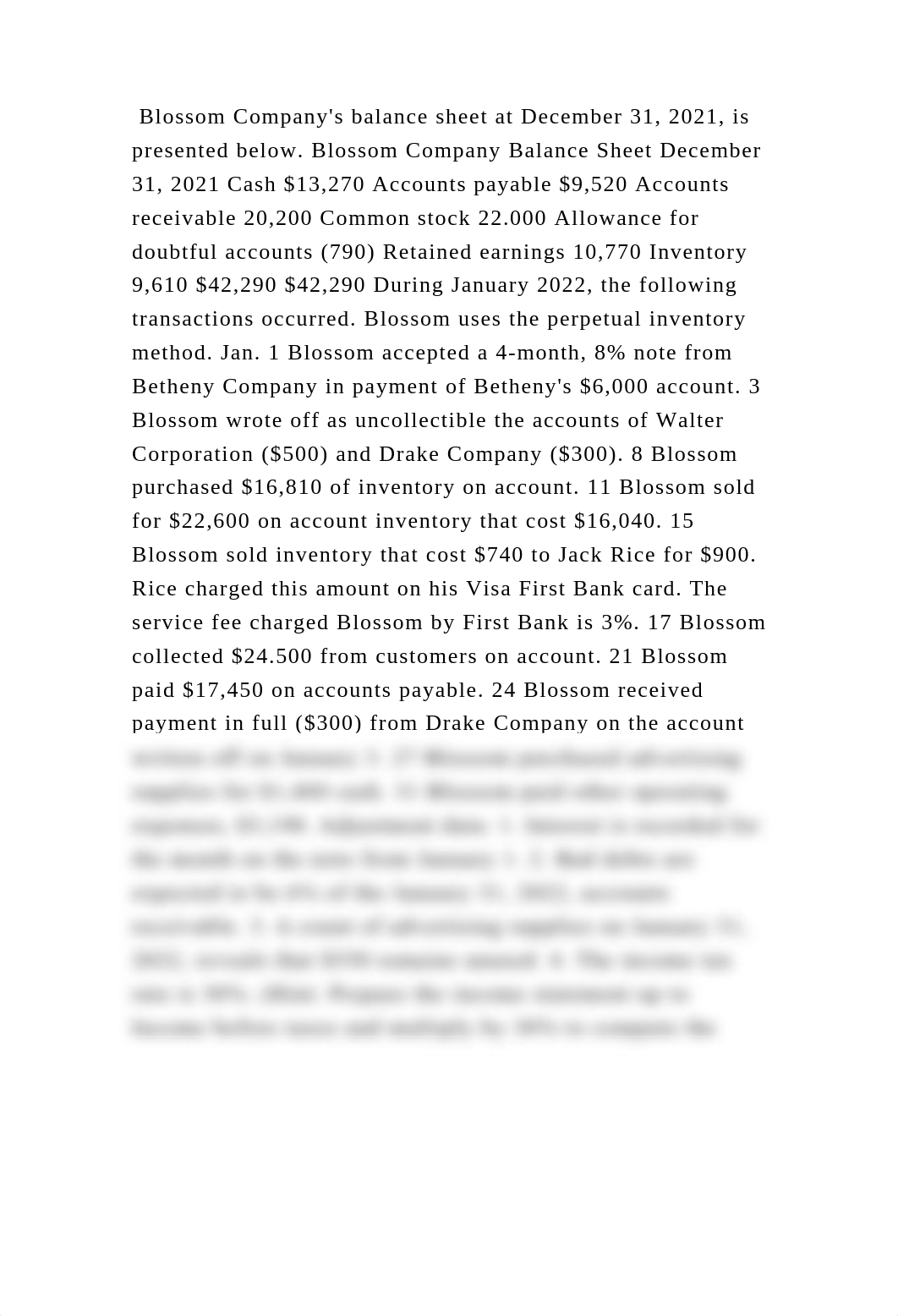 Blossom Companys balance sheet at December 31, 2021, is presented be.docx_dlv8t5k8cu5_page2