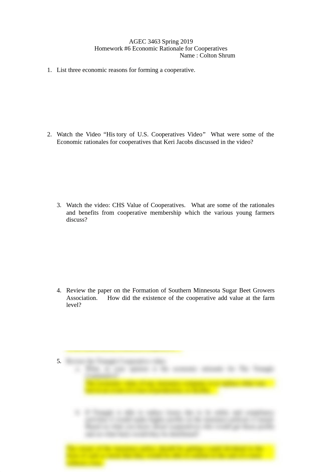 HWK #6 Economic Rationale for a Cooperative Fall 2019 complete.pdf_dlvbjvpygec_page1