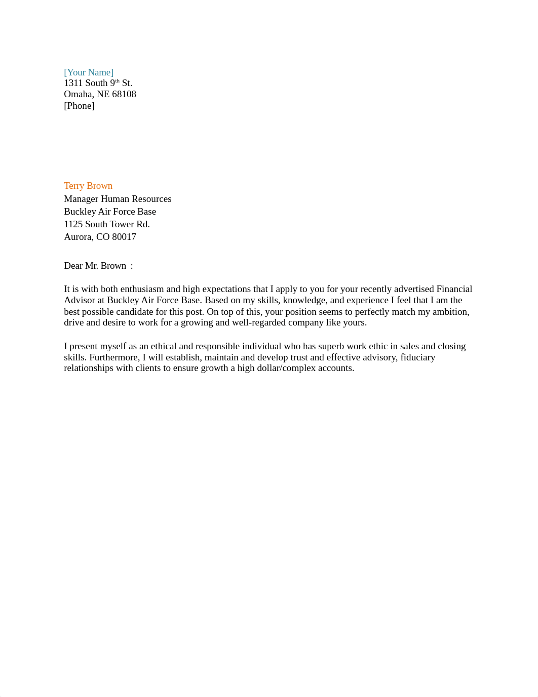 Professional writing- Cover letter for functional resume_dlvbpqtn3c8_page1