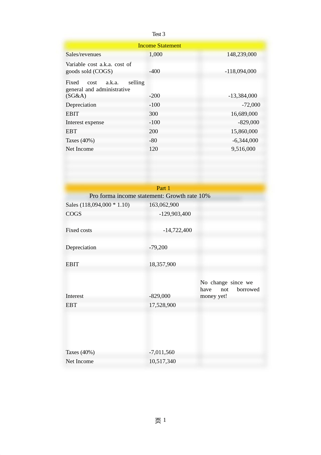 BUS 630 TEST 3 EXCEL.ods_dlvc9159869_page1