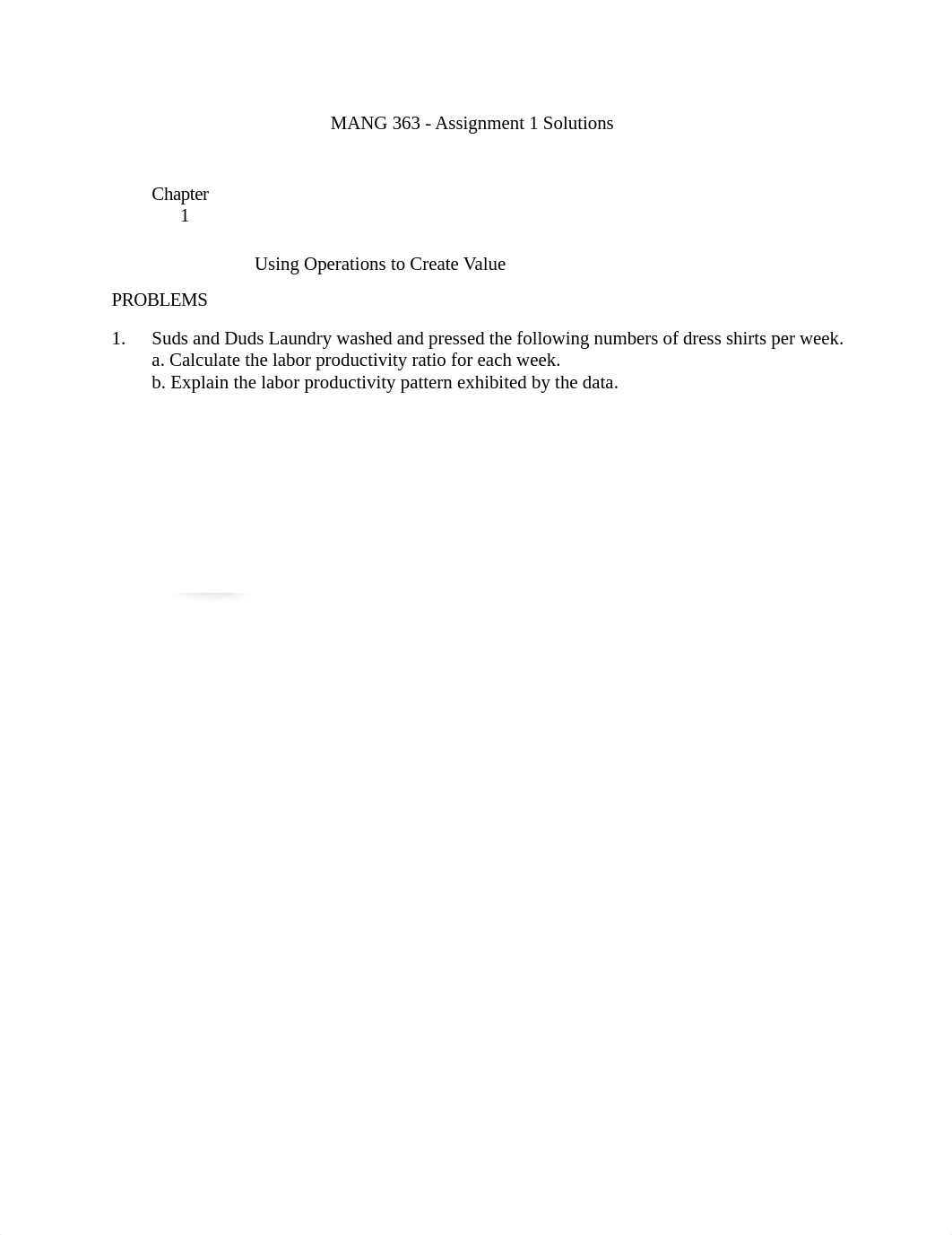 Assignment 1 questions and Solutions- MANG 363.pdf_dlvg0otcrxx_page1