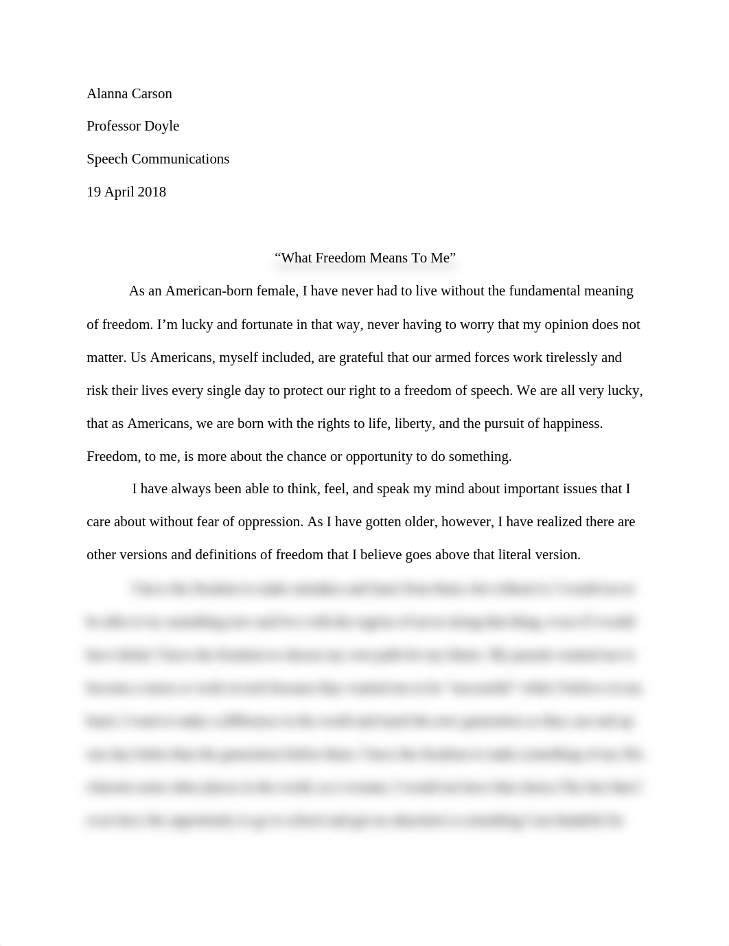 " What Freedom Means To Me" Speech.docx_dlvwsz33yjg_page1