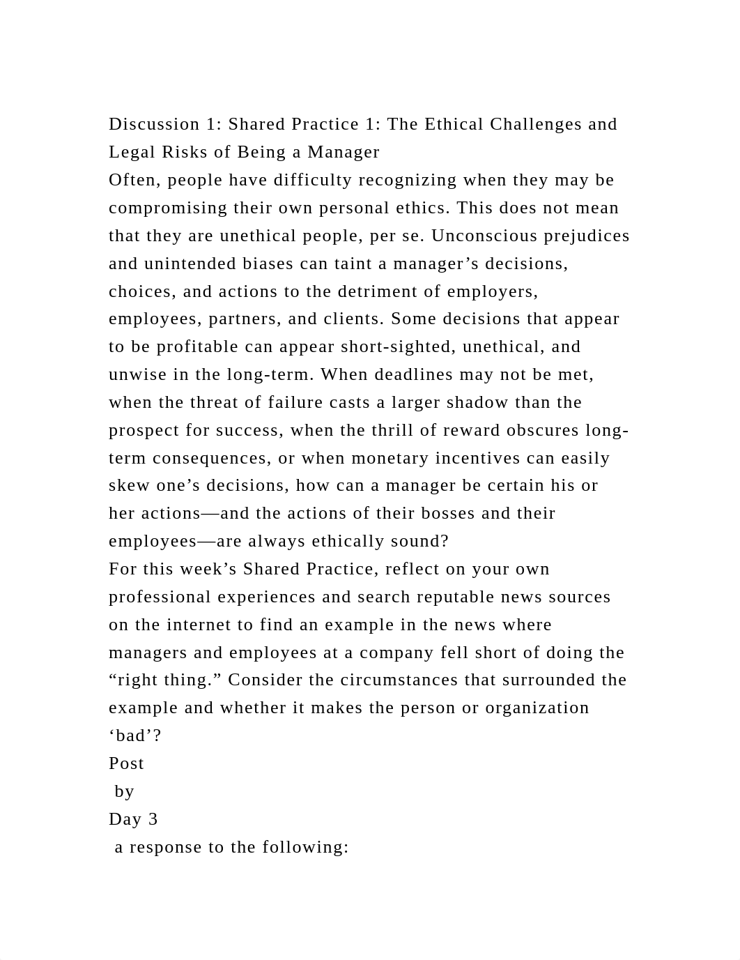 Discussion 1 Shared Practice 1 The Ethical Challenges and Legal Ri.docx_dlw06lff23o_page3