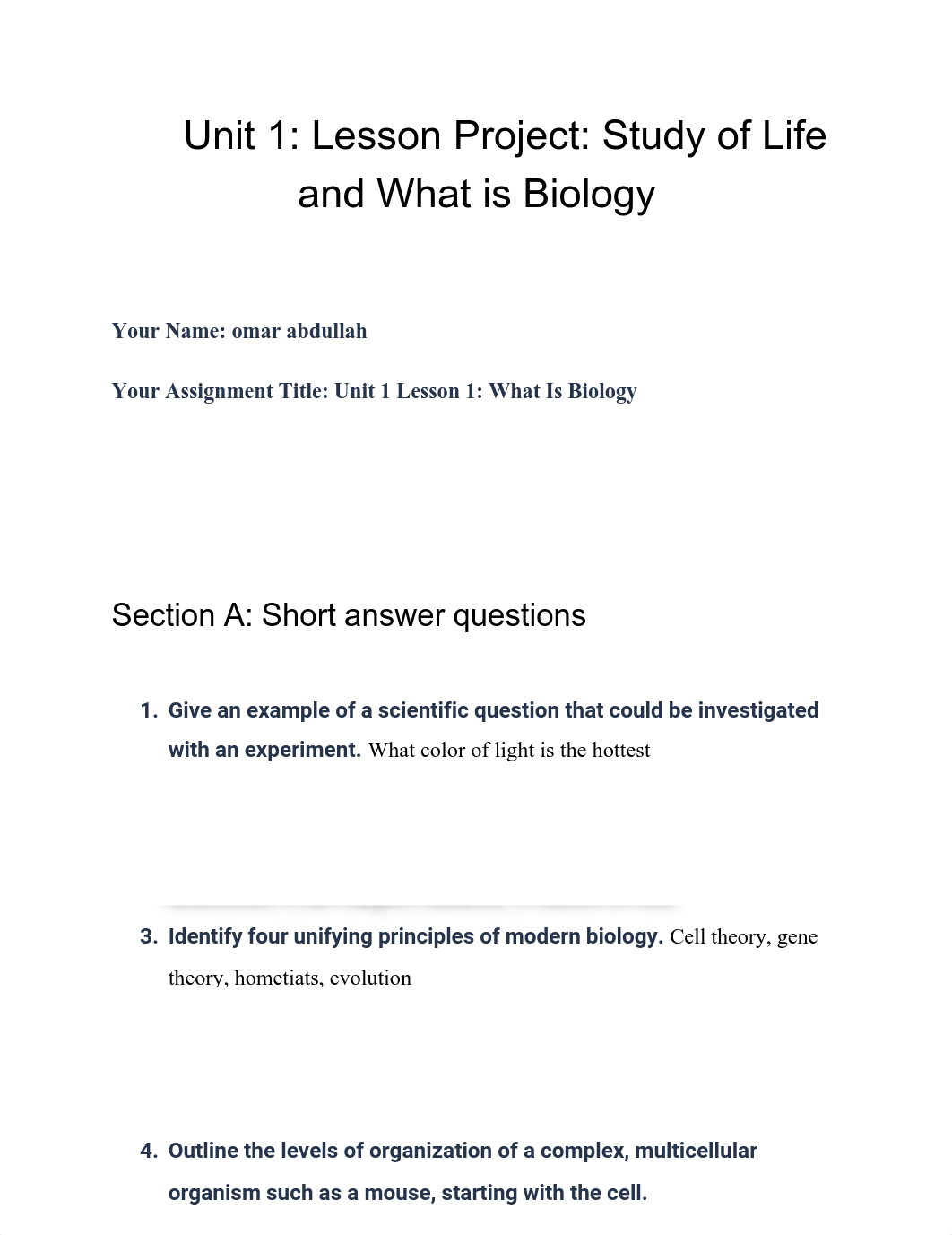 Unit 1_ Lesson Project_ Study of Life and What is Biology.pdf_dlw39mycw3p_page1