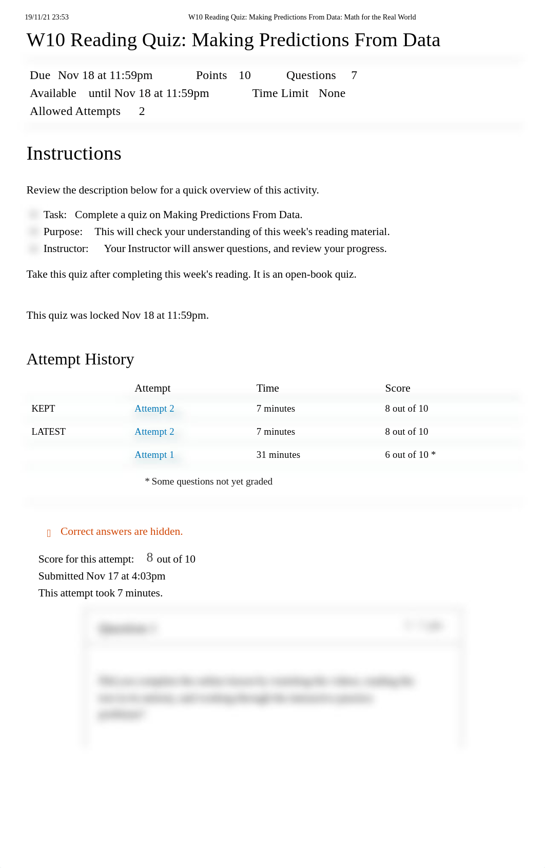 W10 Reading Quiz_ Making Predictions From Data_ Math for the Real World.pdf_dlw5htuwaai_page1