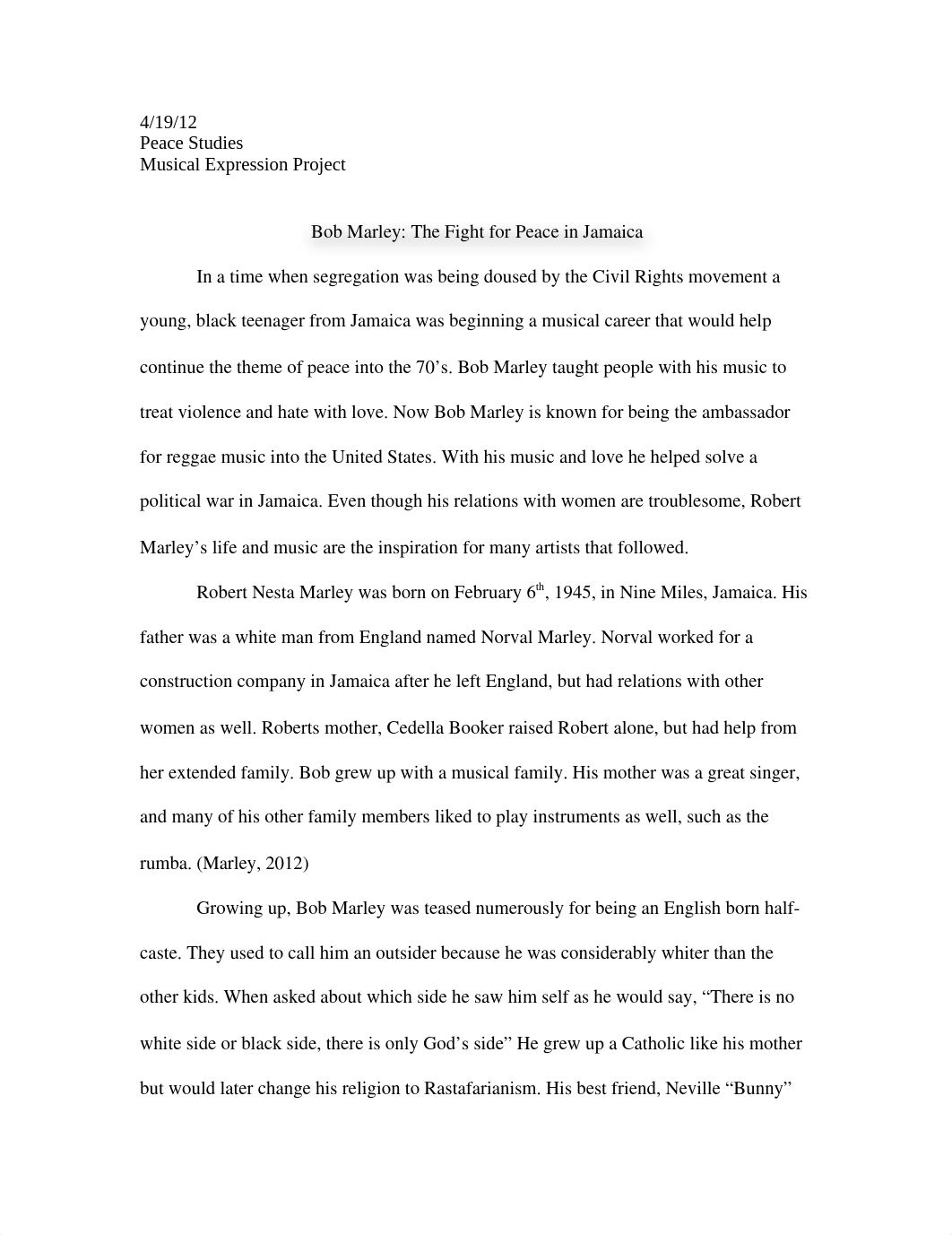 Bob Marley Essay_dlw934av31t_page1