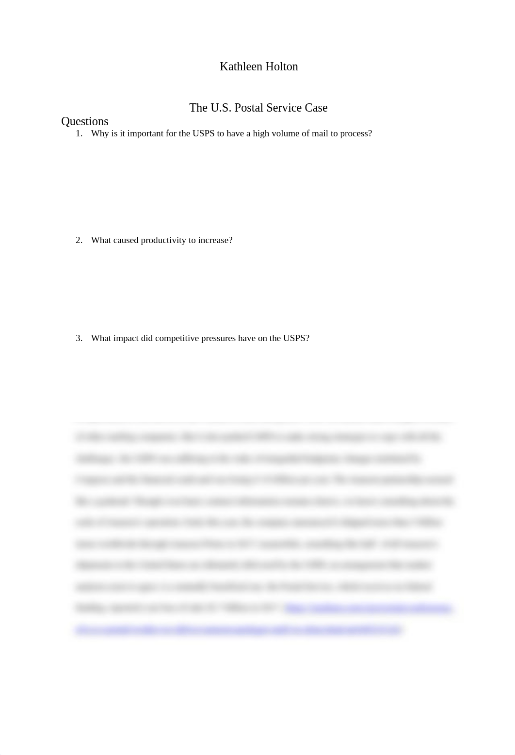 USPS Case 2 Holton Kathleen.docx_dlwithf4cue_page1