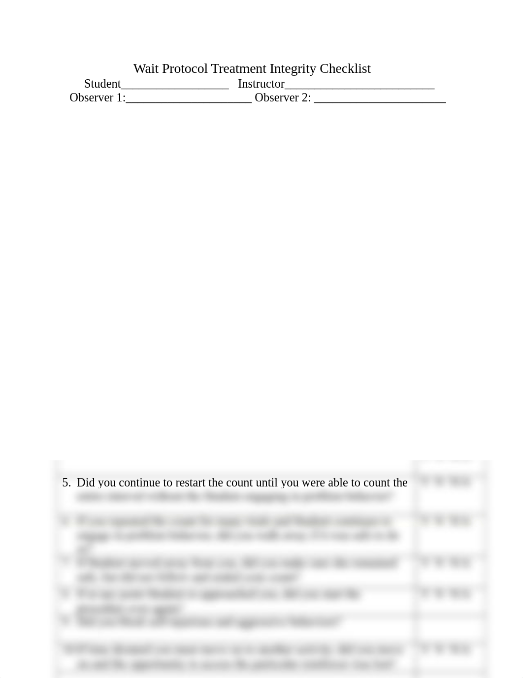 Treatment Fidelity Checklist - Wait Protocol.docx_dlwugcck02o_page1