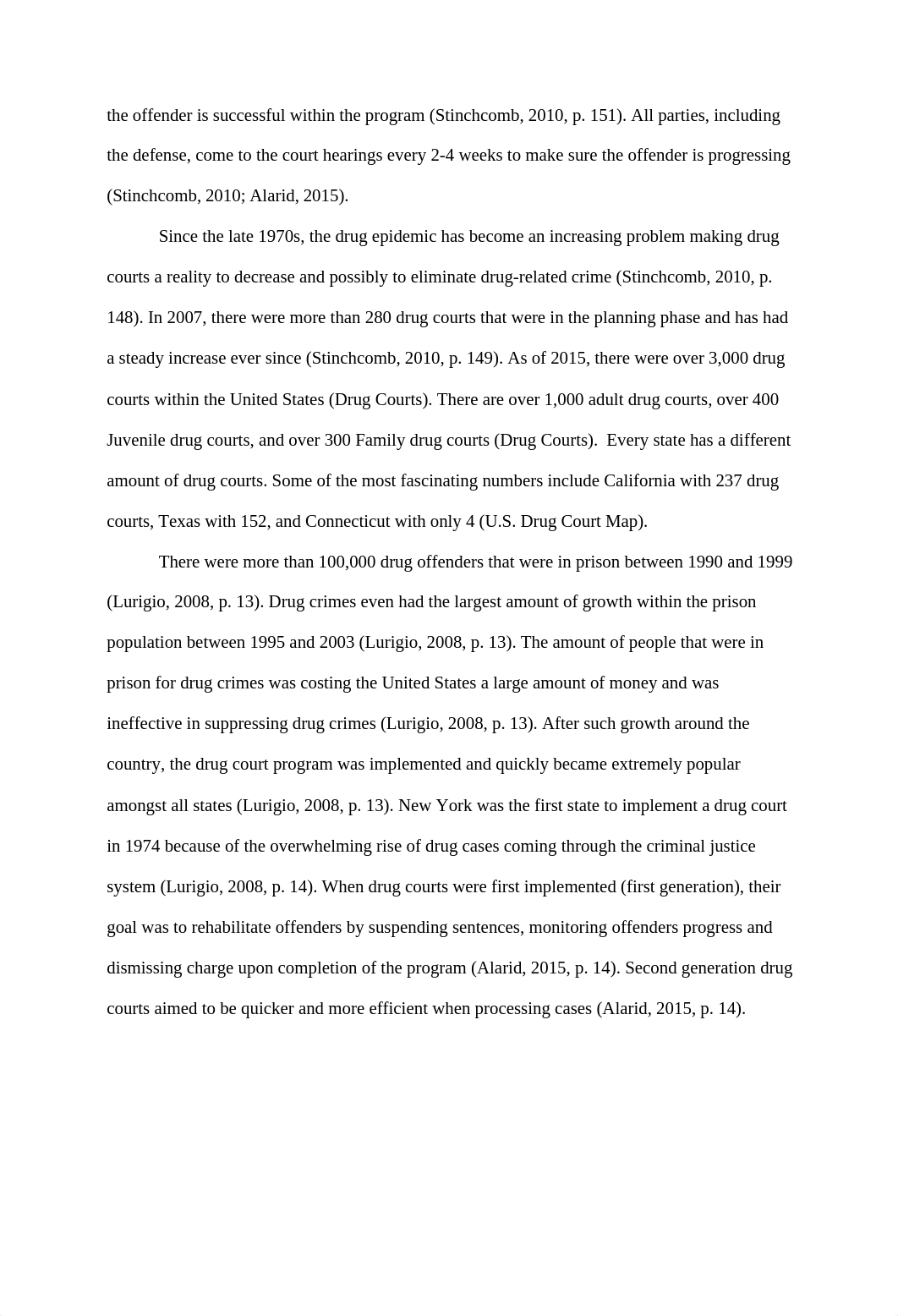 drug courts essay.docx_dlx3nlcqfa3_page2