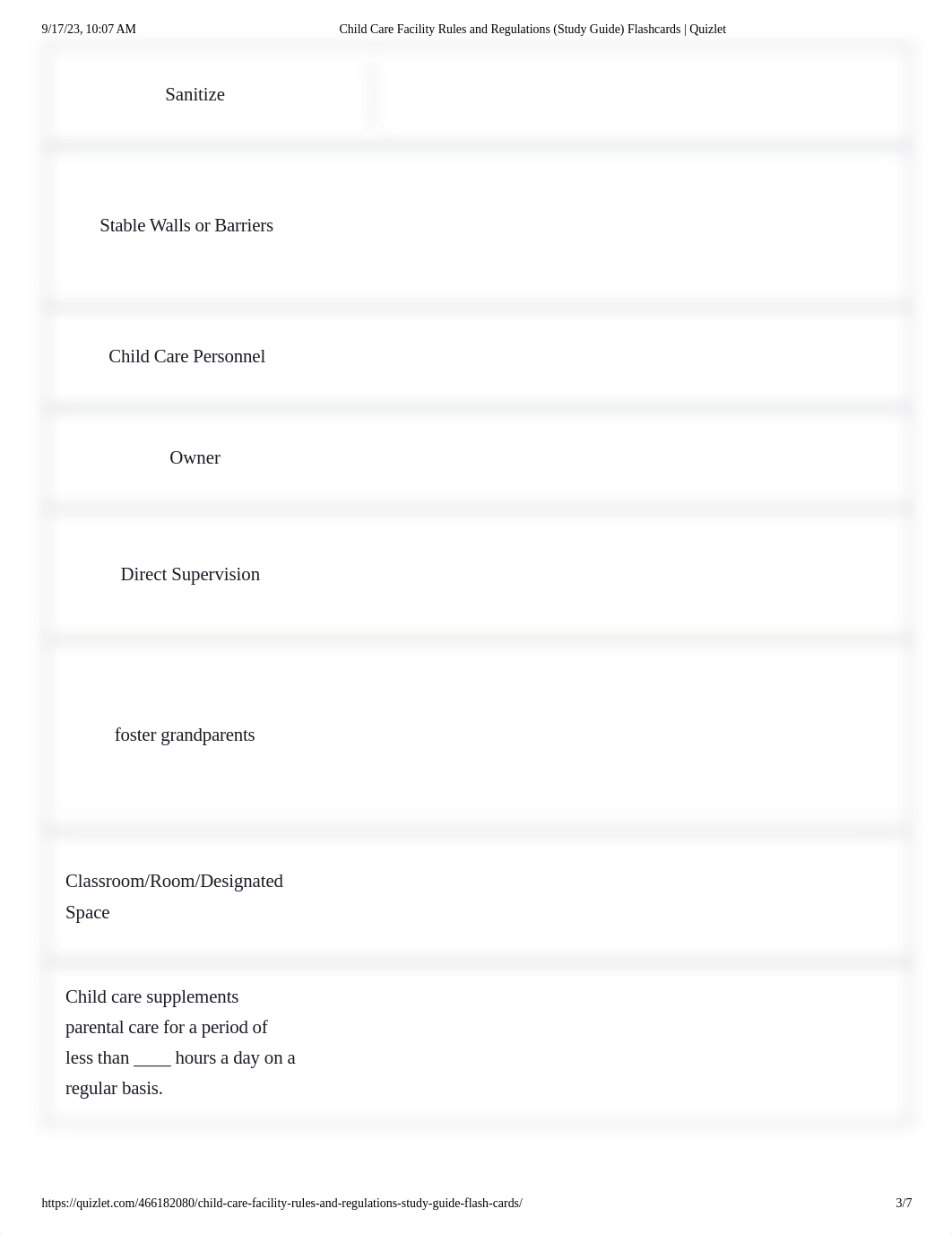 Child Care Facility Rules and Regulations (Study Guide) Flashcards _ Quizlet.pdf_dlxbik093yv_page3