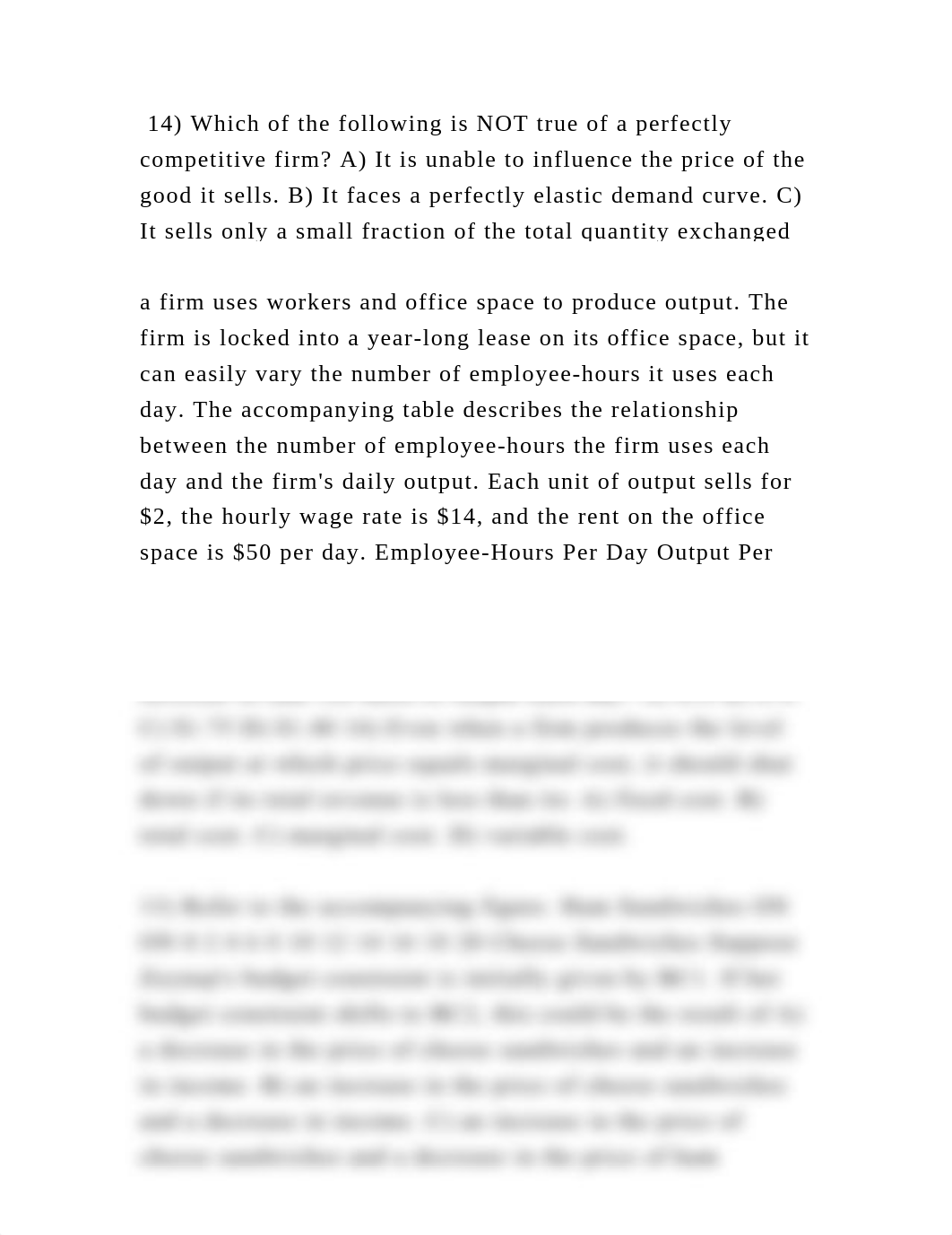 14) Which of the following is NOT true of a perfectly competitive fir.docx_dlxcl4wks2h_page2