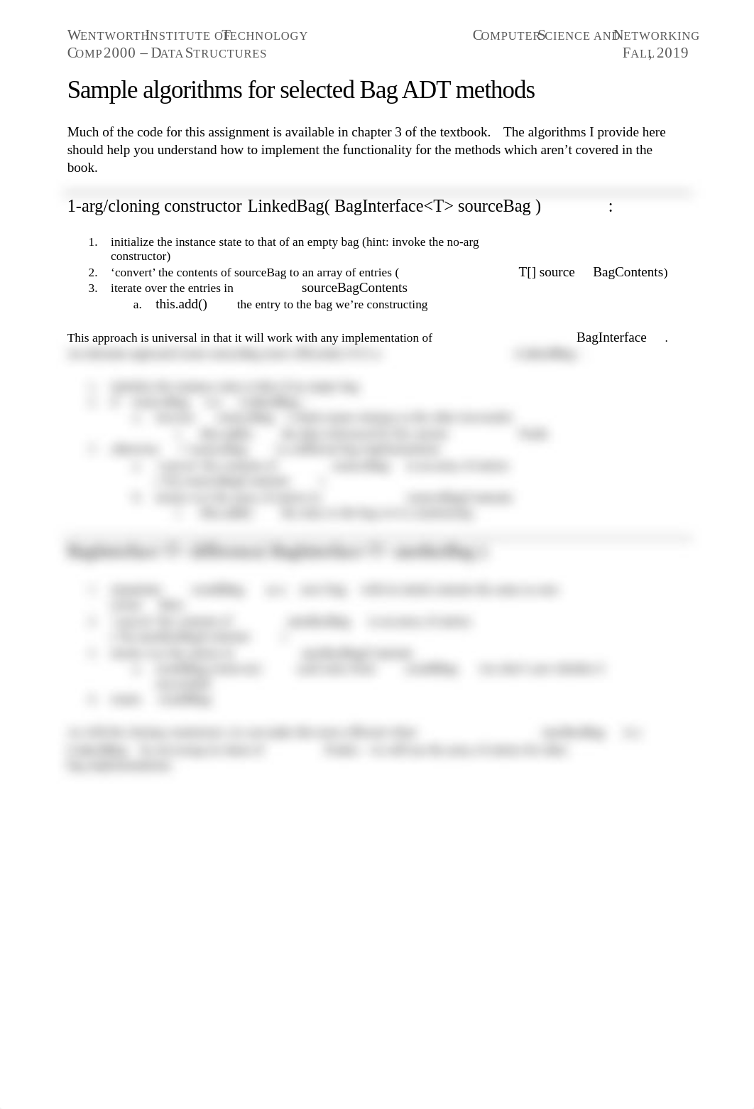 Comp 2000 - 2019-3fa -- 1 Bag ADT - Sample Algorithms -- DMR -- 2019-09-05 0922.pdf_dlxh8ybkfha_page1