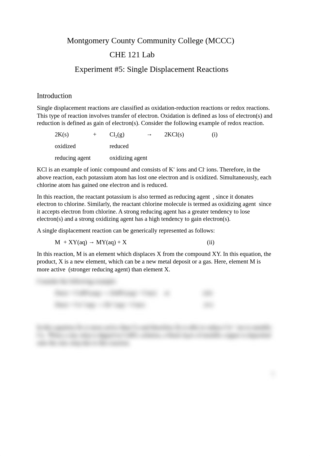 CHE 121_Lab 5_Single Displacement Reactions lcm modified for online che 121.docx_dlxy6xl8d29_page1