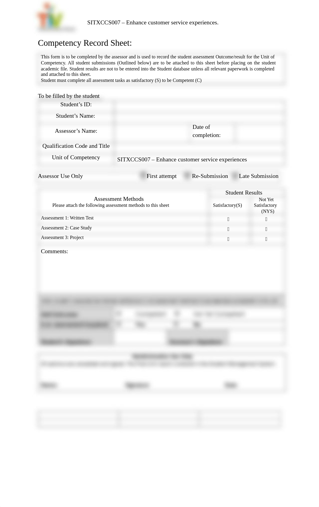 2-SITXCCS007 Enhance customer service experience - Student Assessment Guide.pdf_dly7ov65pjw_page5