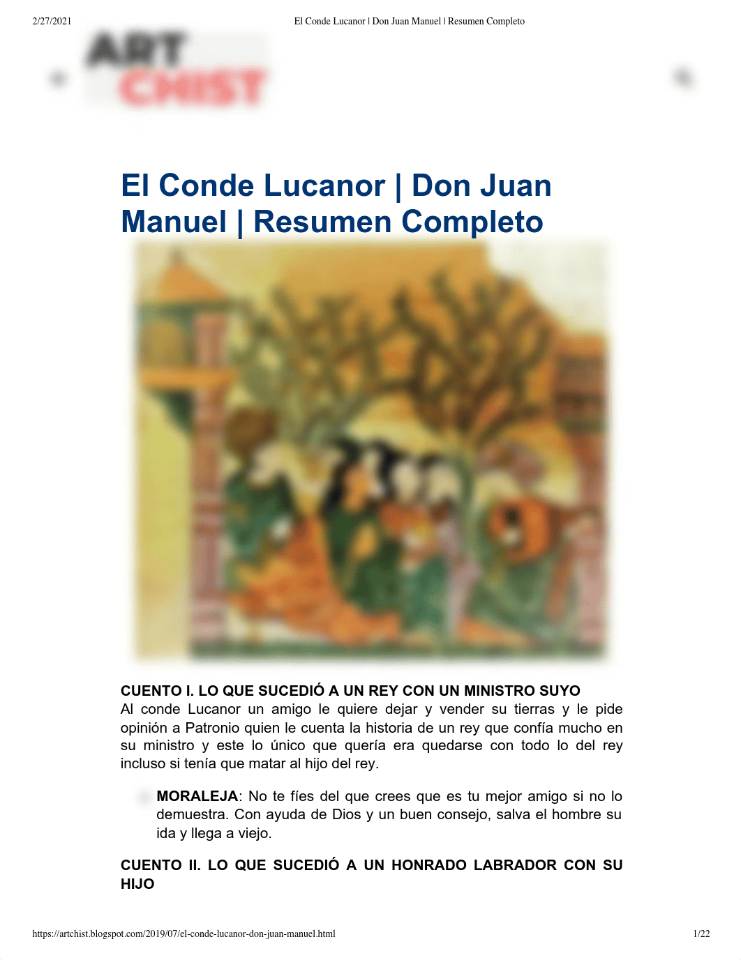 El Conde Lucanor _ Don Juan Manuel _ Resumen Completo.pdf_dlybk98l54w_page1