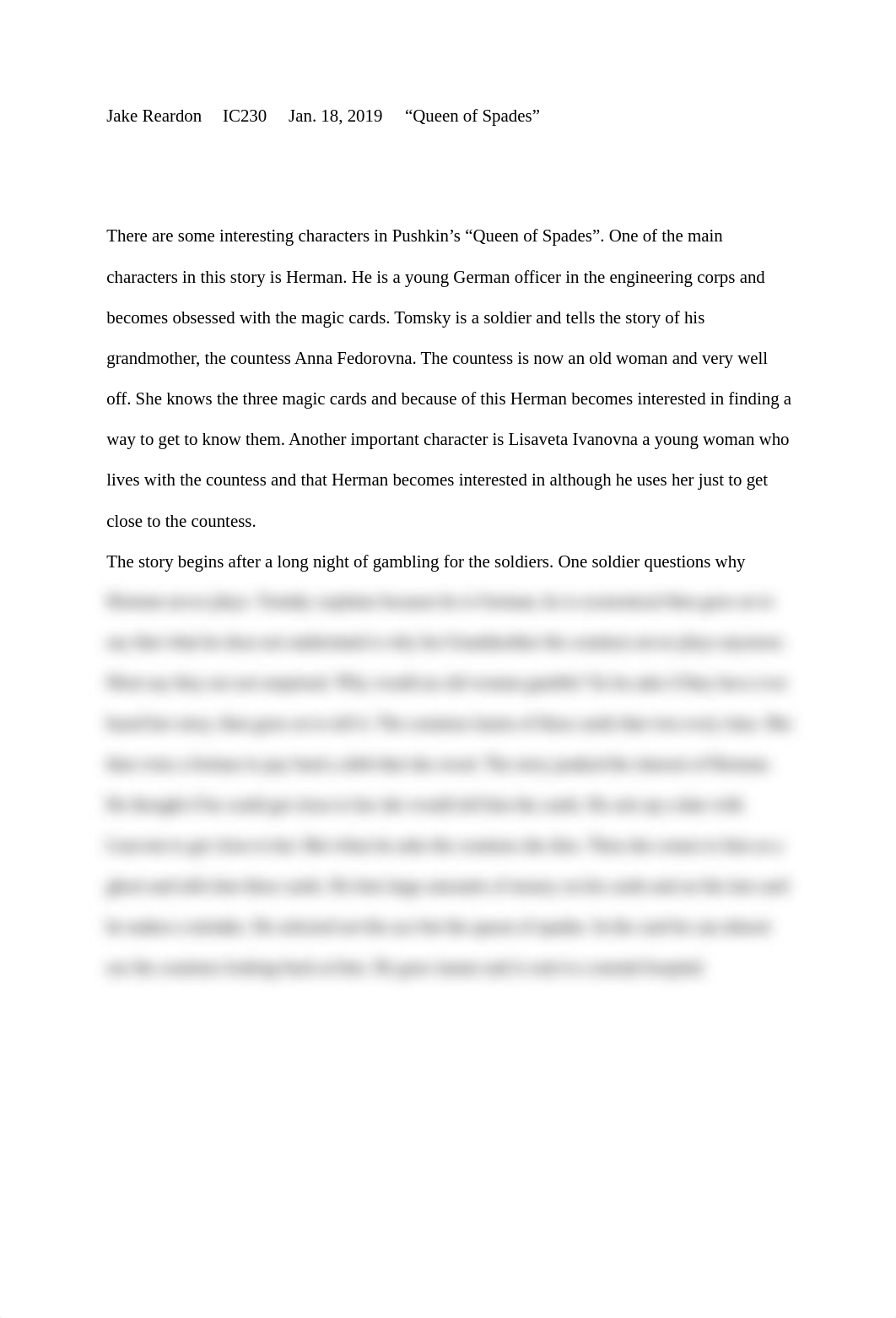 The Queen of Spades: Short paper essay 1_dlycjvr0prg_page1