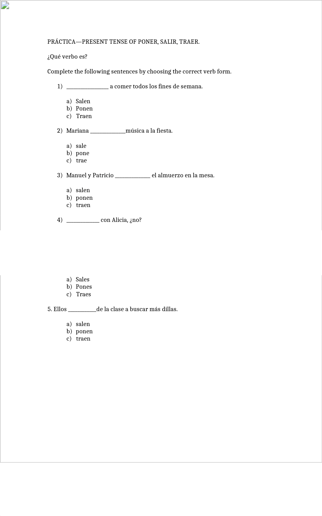 PRÁCTICA—PRESENT TENSE OF PONER.doc_dlycr3xdxq9_page1