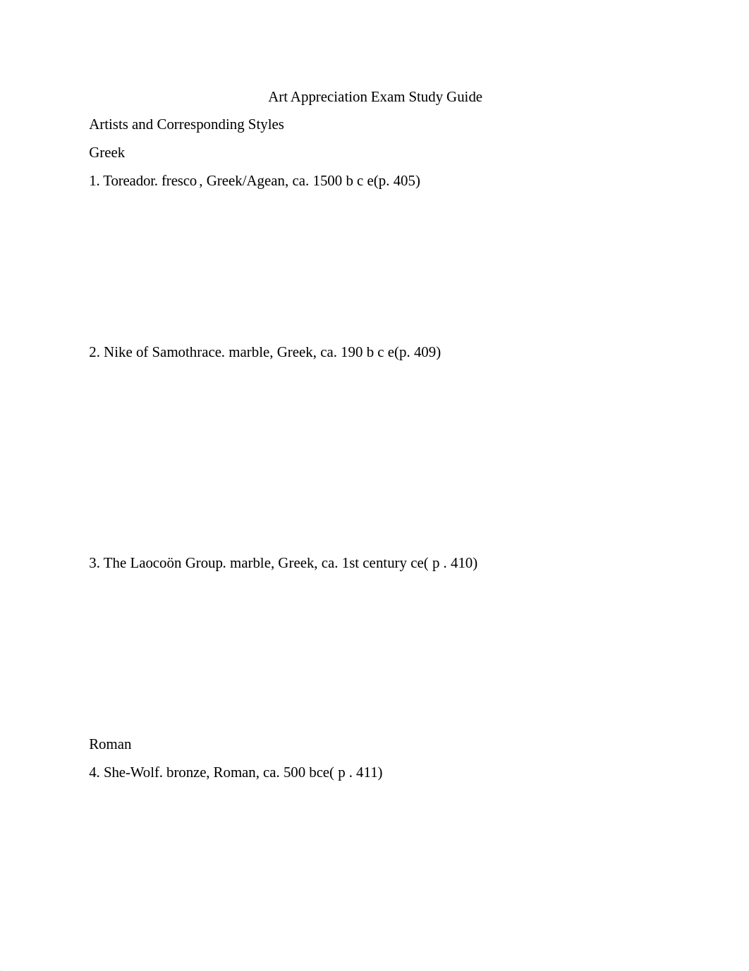 Art Appreciation Exam Study Guide.docx_dlydqubm2fn_page1