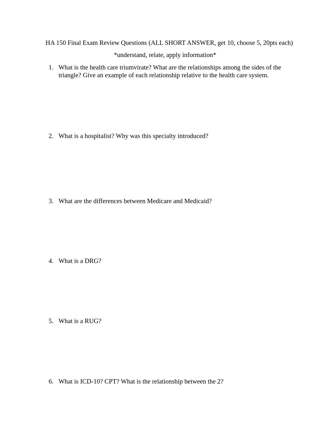 HA 150 Final Exam Review Questions.docx_dlydweubzgo_page1