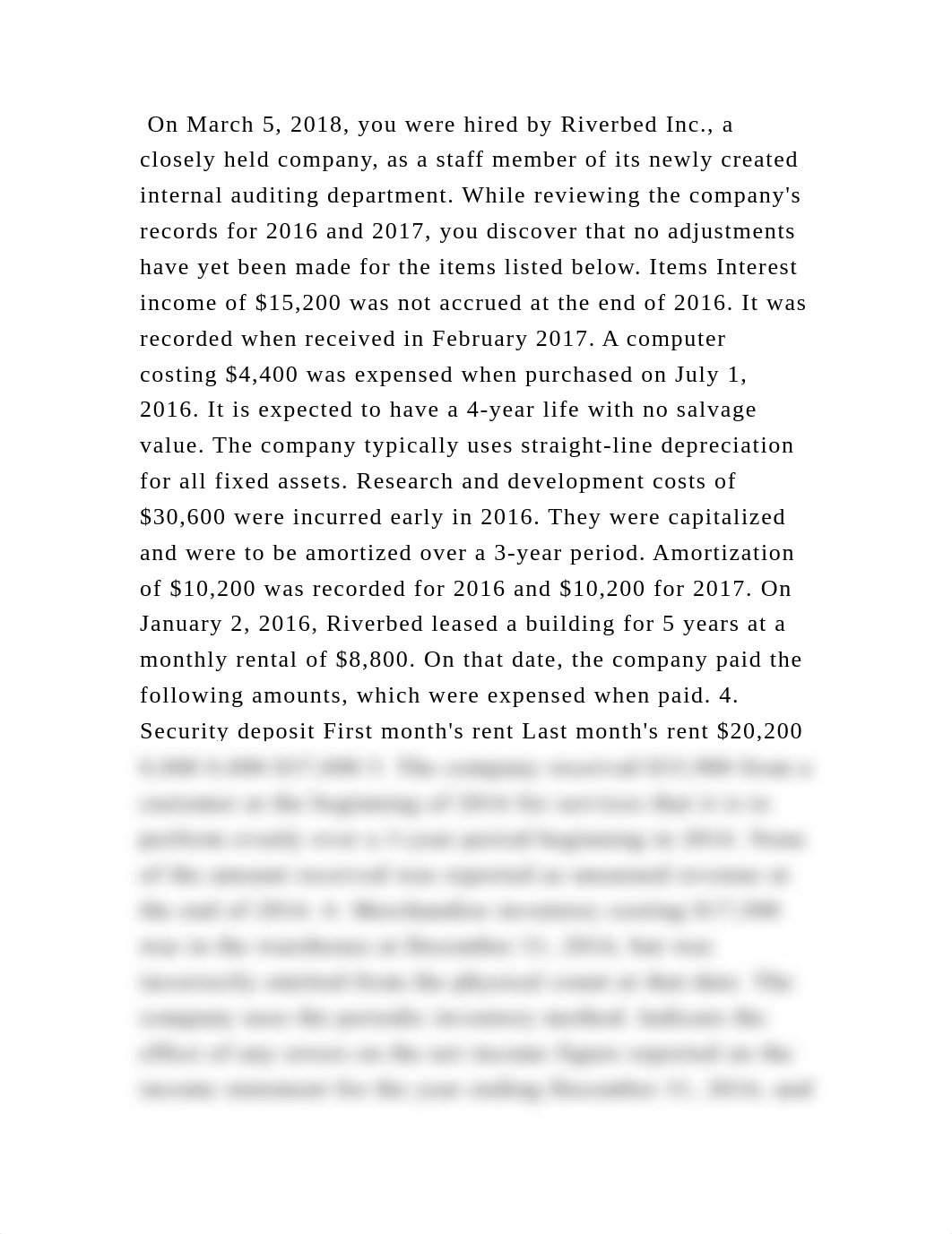 On March 5, 2018, you were hired by Riverbed Inc., a closely held com.docx_dlyf0rmg4mv_page2