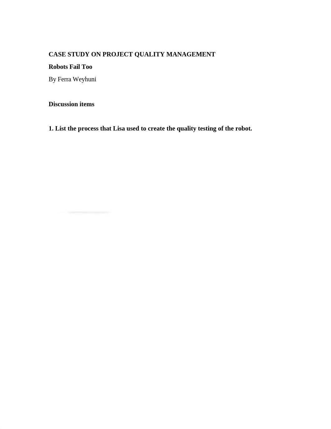 Case Study Analysis 1 Assignment _ CASE STUDY ON PROJECT QUALITY MANAGEMENT.doc_dlyfg0j5tzv_page1